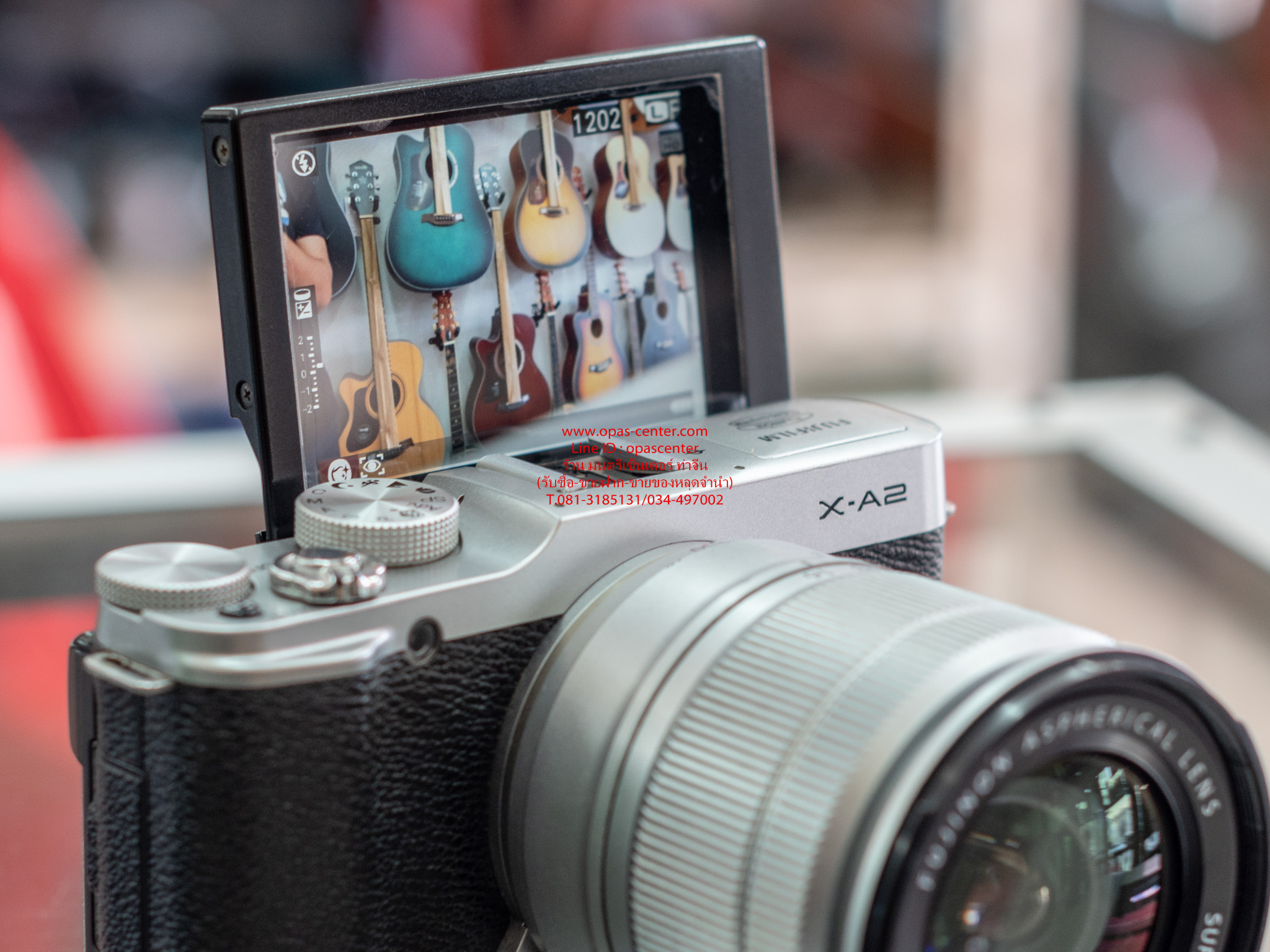 กล้อง Mirrorless Fuji X-A2 เลนส์ 16-50 mm 16 MP สภาพดี มีที่ชาร์ท เมม 8 GB ปกติทุกอย่าง