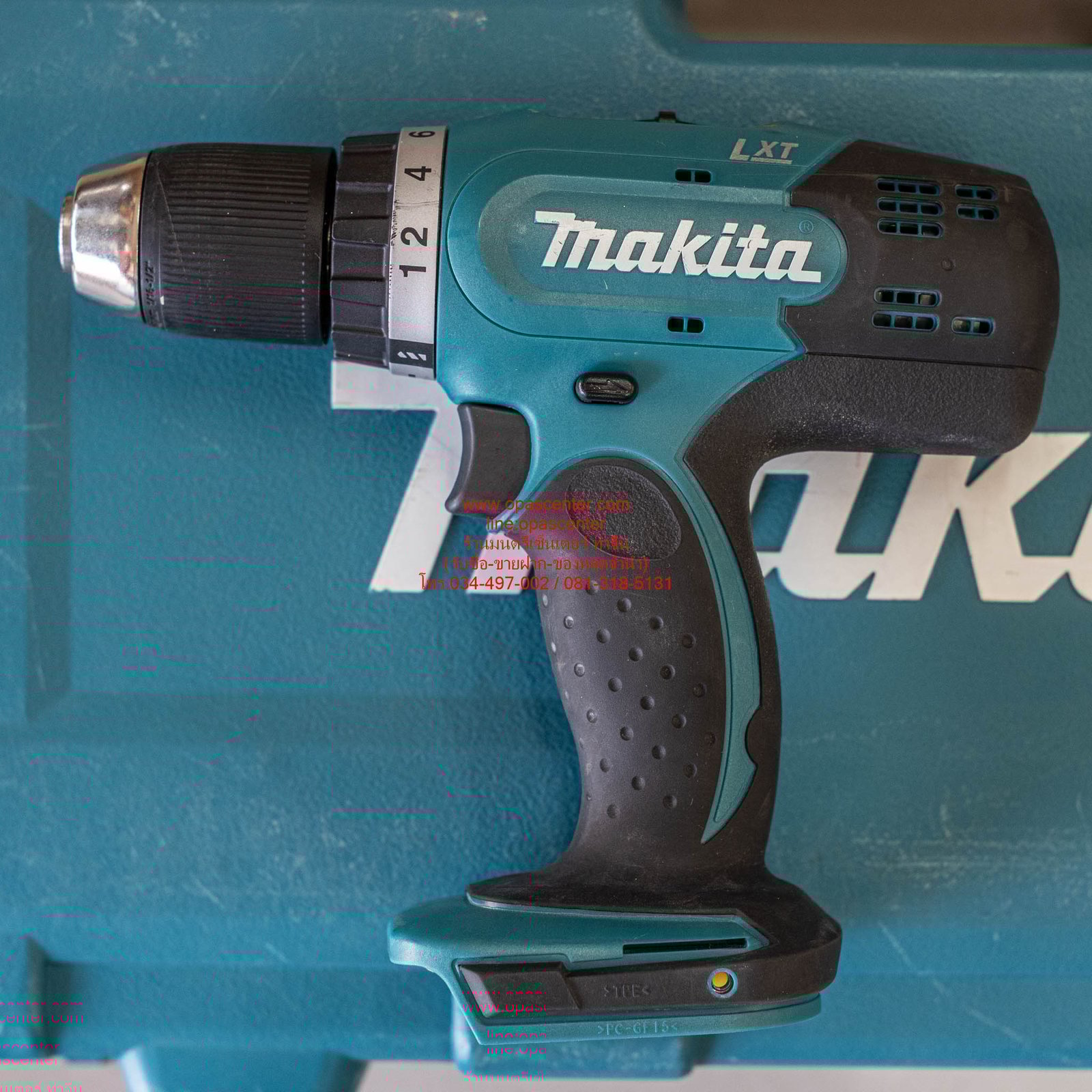 สว่านไขควงไร้สาย 13 มม. MAKITA DDF453 แบต 18V. 3.0 Ah 2 ก้อน พร้อมกล่อง ที่ชาร์ท ดอกสว่านแบบต่างๆ