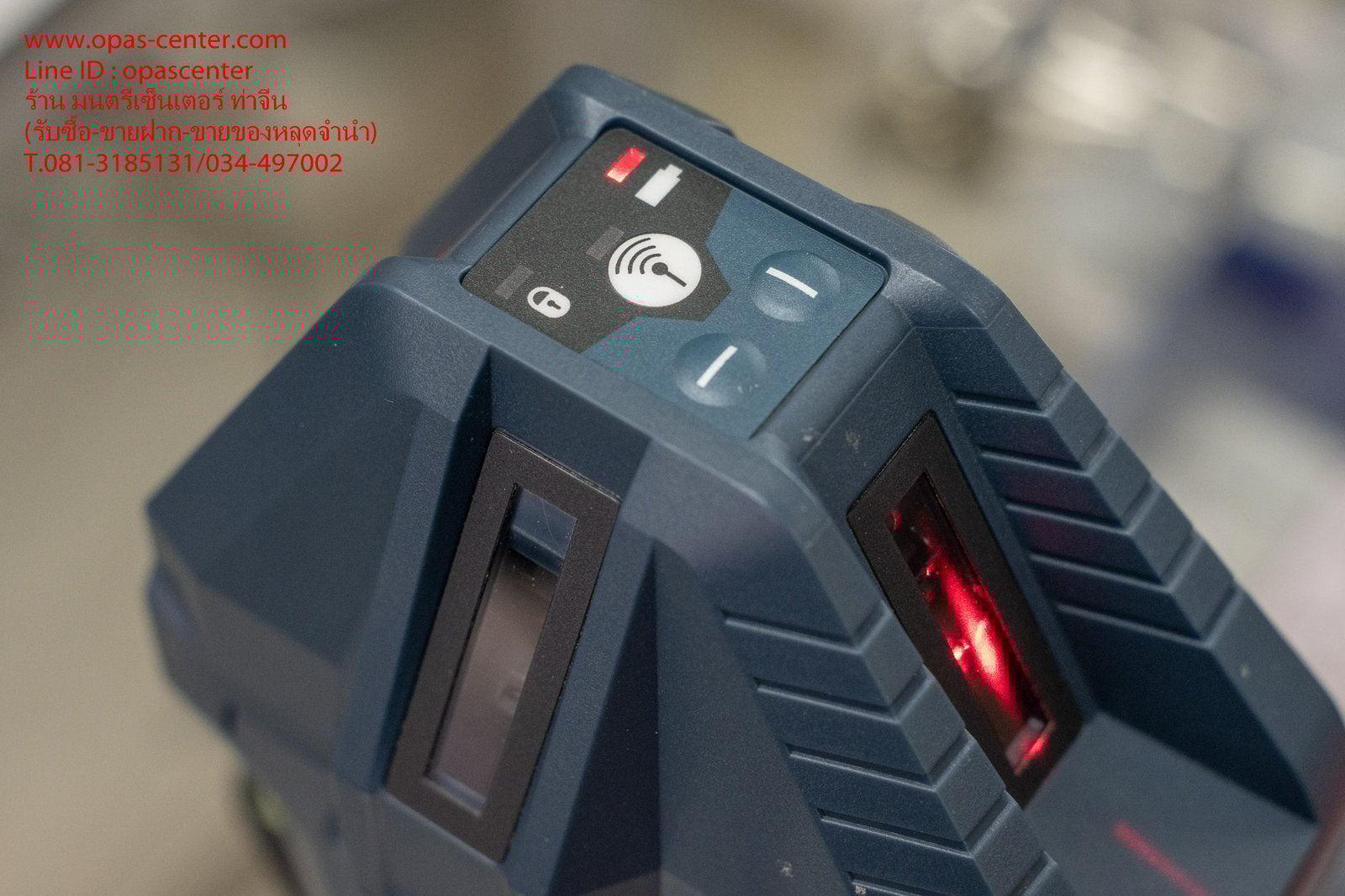 เครื่องวัดระดับเลเซอร์ BOSCH รุ่น GLL 5-50 X ของแท้ มือสอง สภาพใหม่