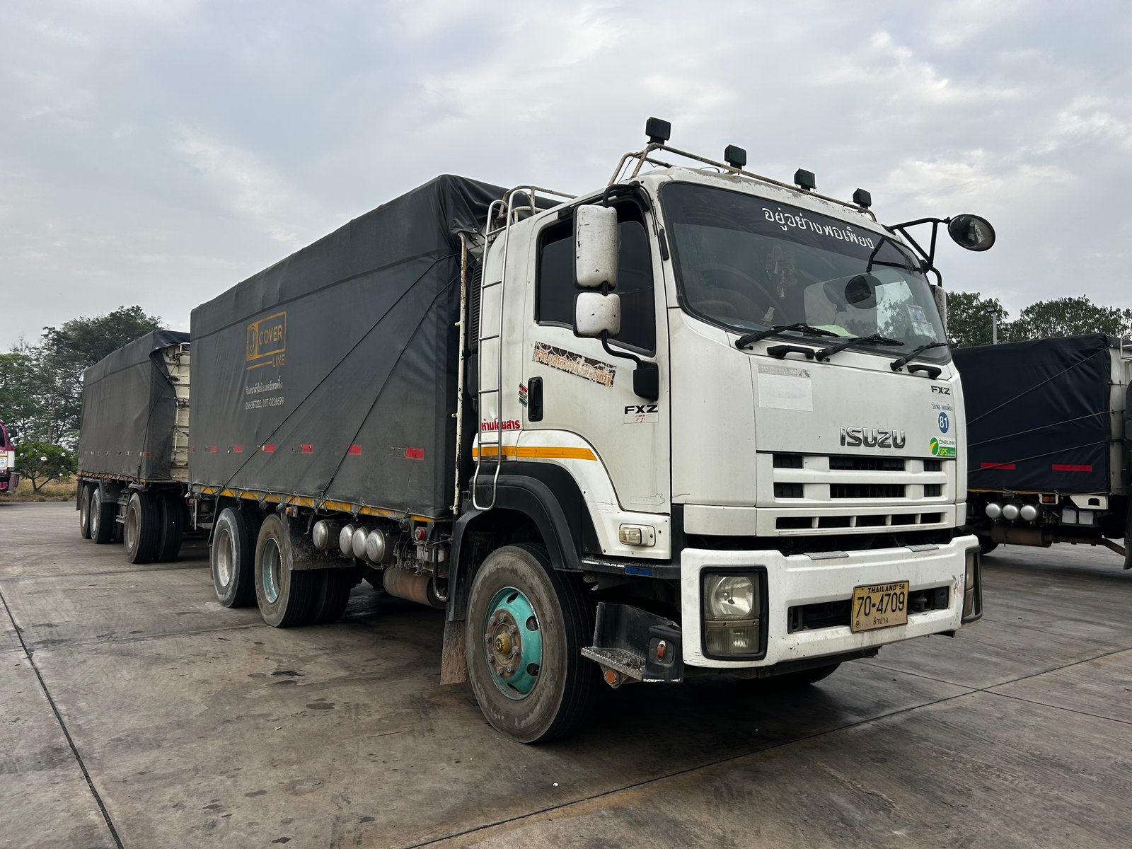 พ่วงแม่-ลูก ISUZU FXZ 360แรง เครื่องดี ปี53