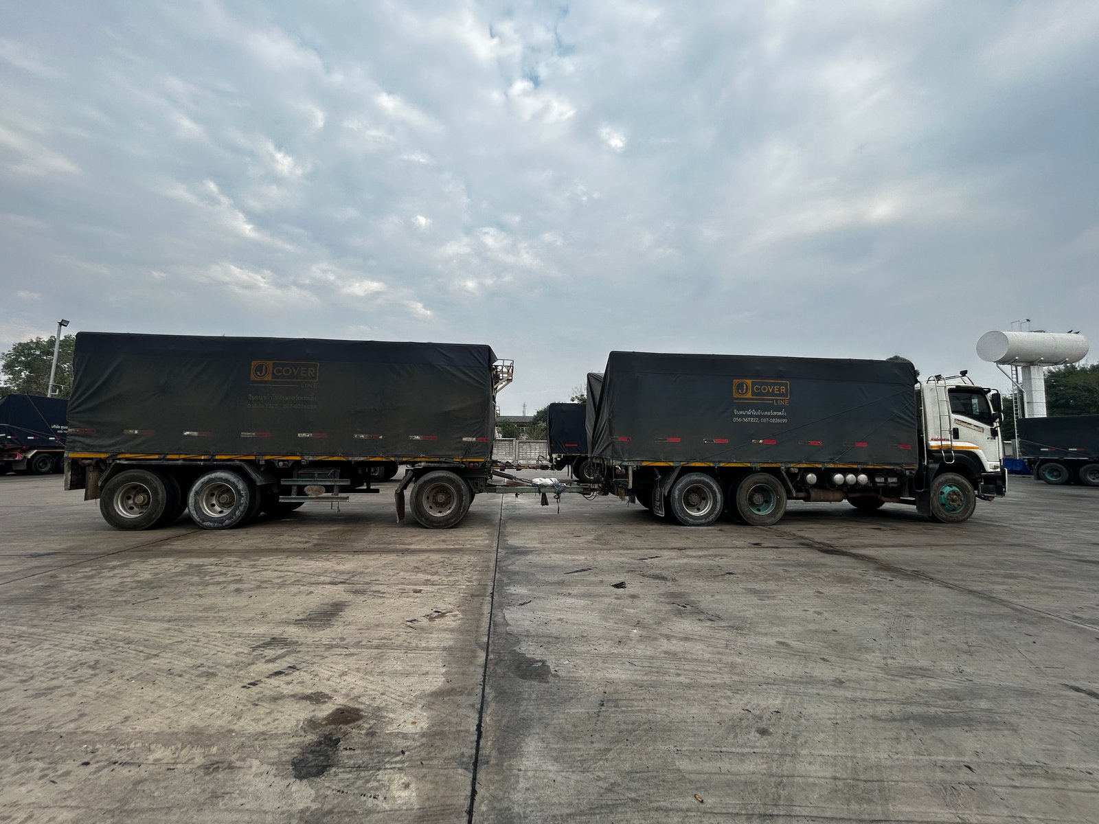 พ่วงแม่-ลูก ISUZU FXZ 360แรง เครื่องดี ปี53