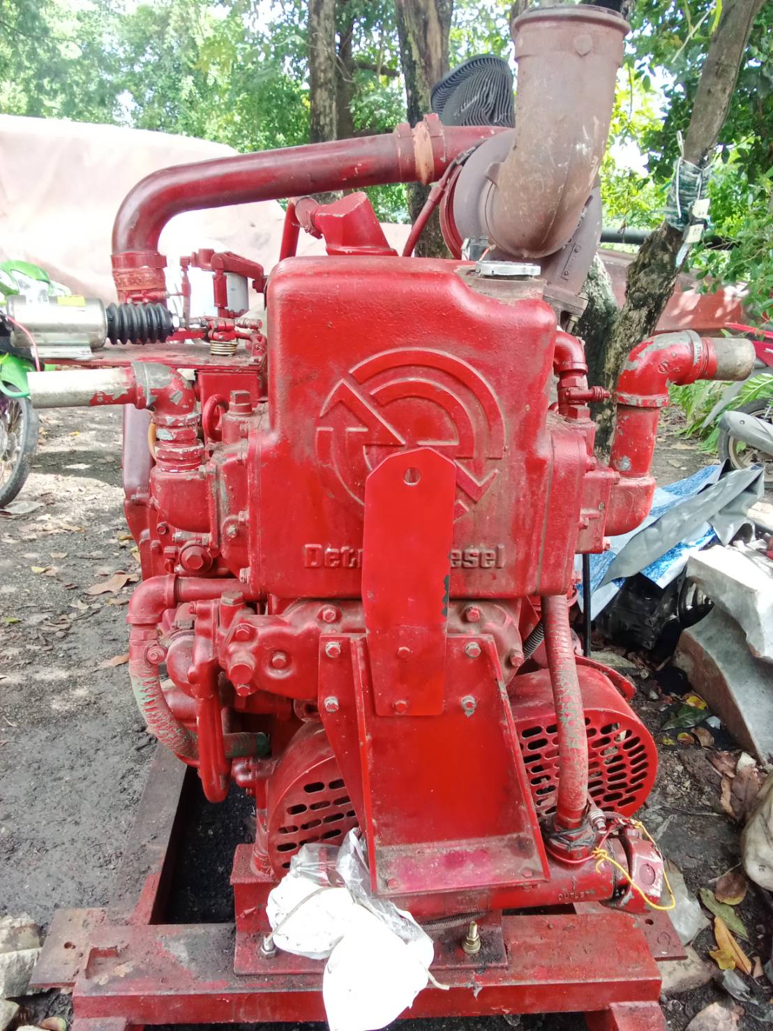 เครื่องปั้มนำ้แรงดันสูง