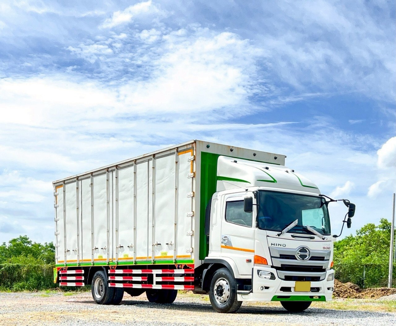 6ล้อ HINO FG8J 240 ตู้10บาน ปี62