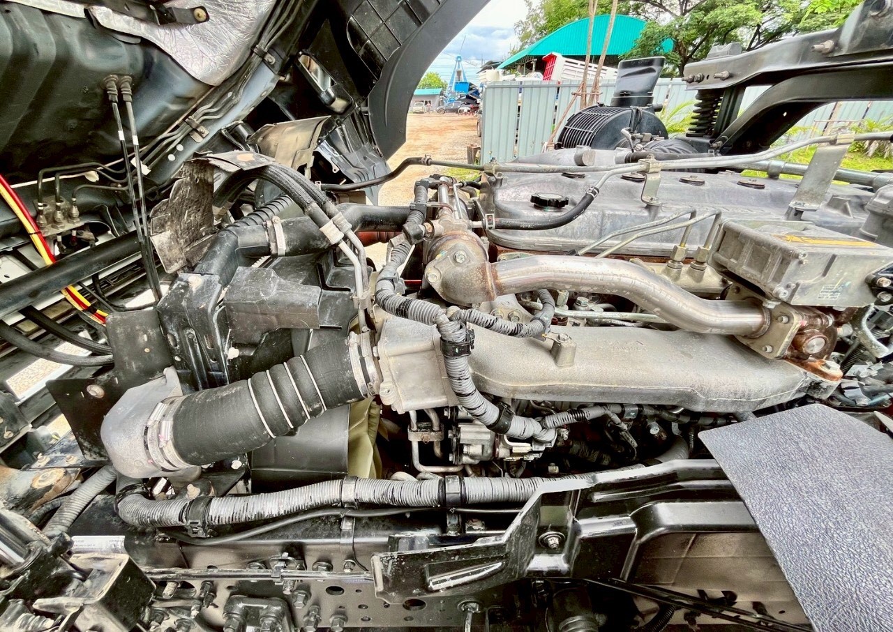 HINO 344 ดั้ม ปี64 แม่-ลูก