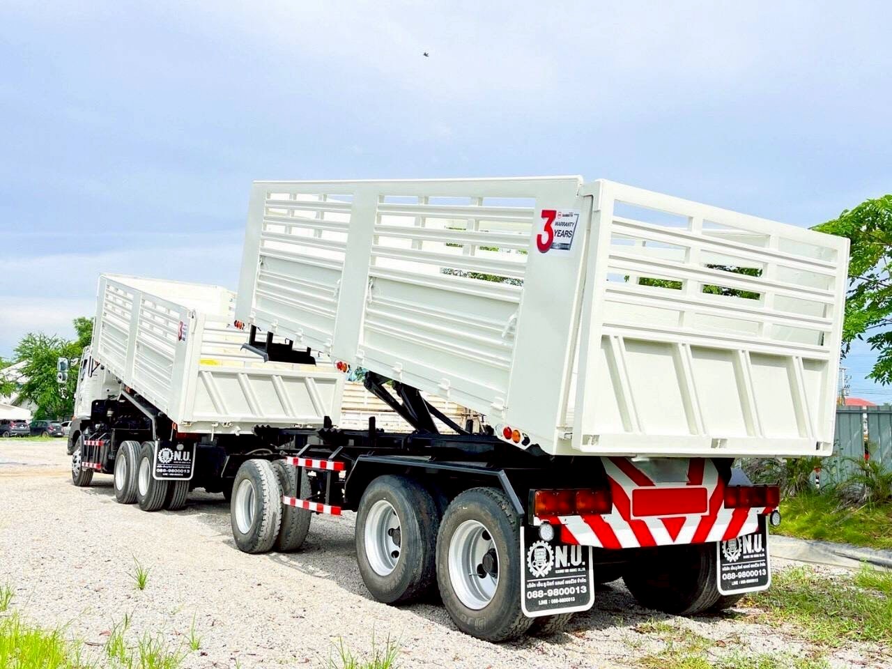 HINO 344 ดั้ม ปี64 แม่-ลูก HINO 344 ดั้ม ปี64 แม่-ลูก
