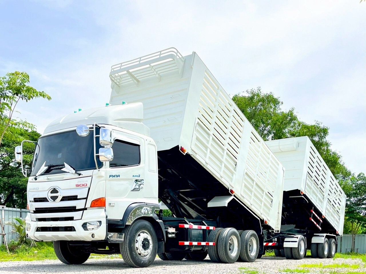 HINO วิคเตอร์ 344 ดั้มคอกเกษตร