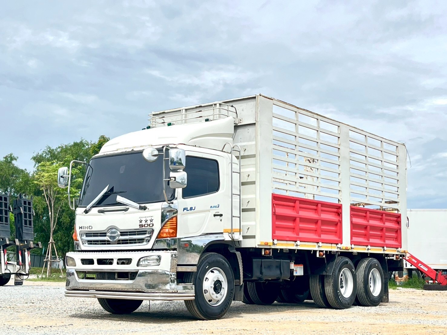 10ล้อ คอก HINO FL1J 260 แนง ปี2547 10ล้อ คอก HINO FL1J 260 แนง ปี2547