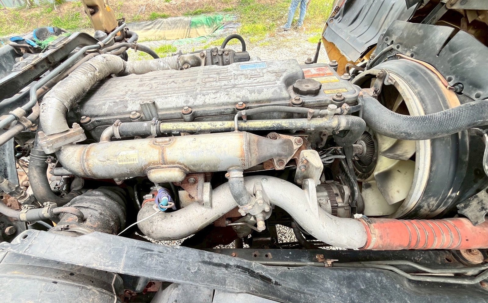 10 ล้อดั้ม มิชซู FUSO M6 240แรง ปี 55