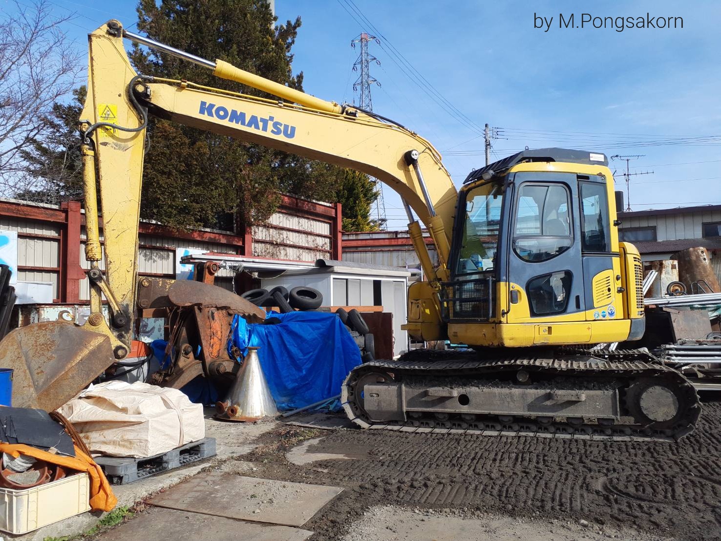 KOMATSU PC138US-8 นำเข้าจากญี่ปุ่น