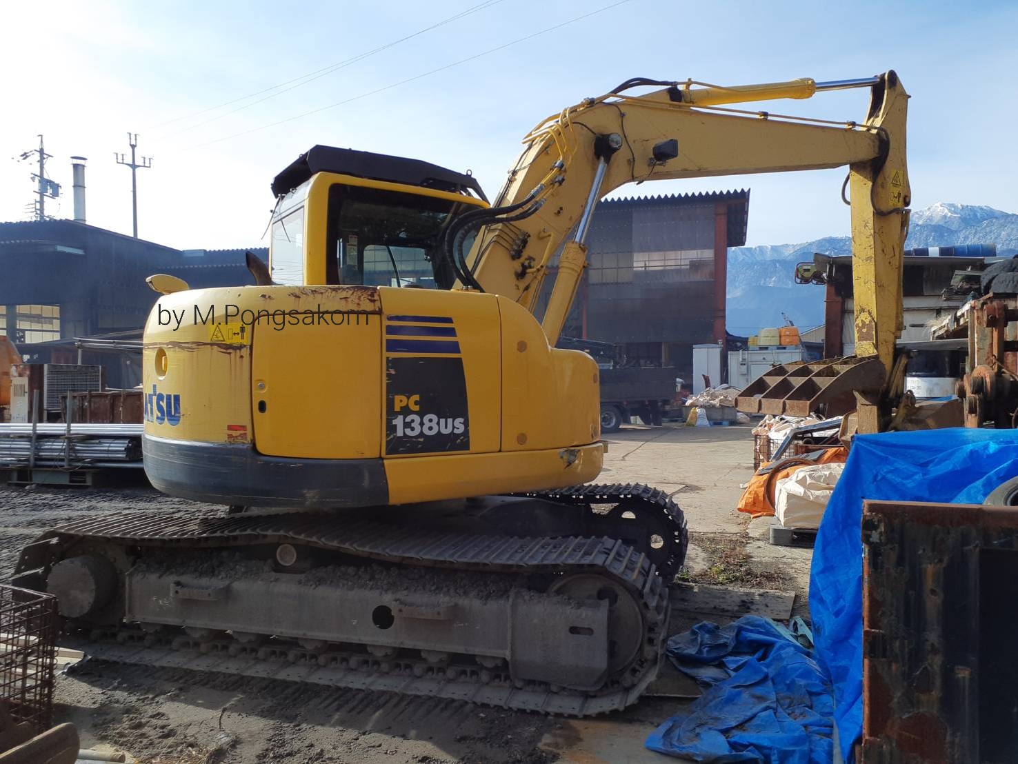 KOMATSU PC138US-8 นำเข้าจากญี่ปุ่น