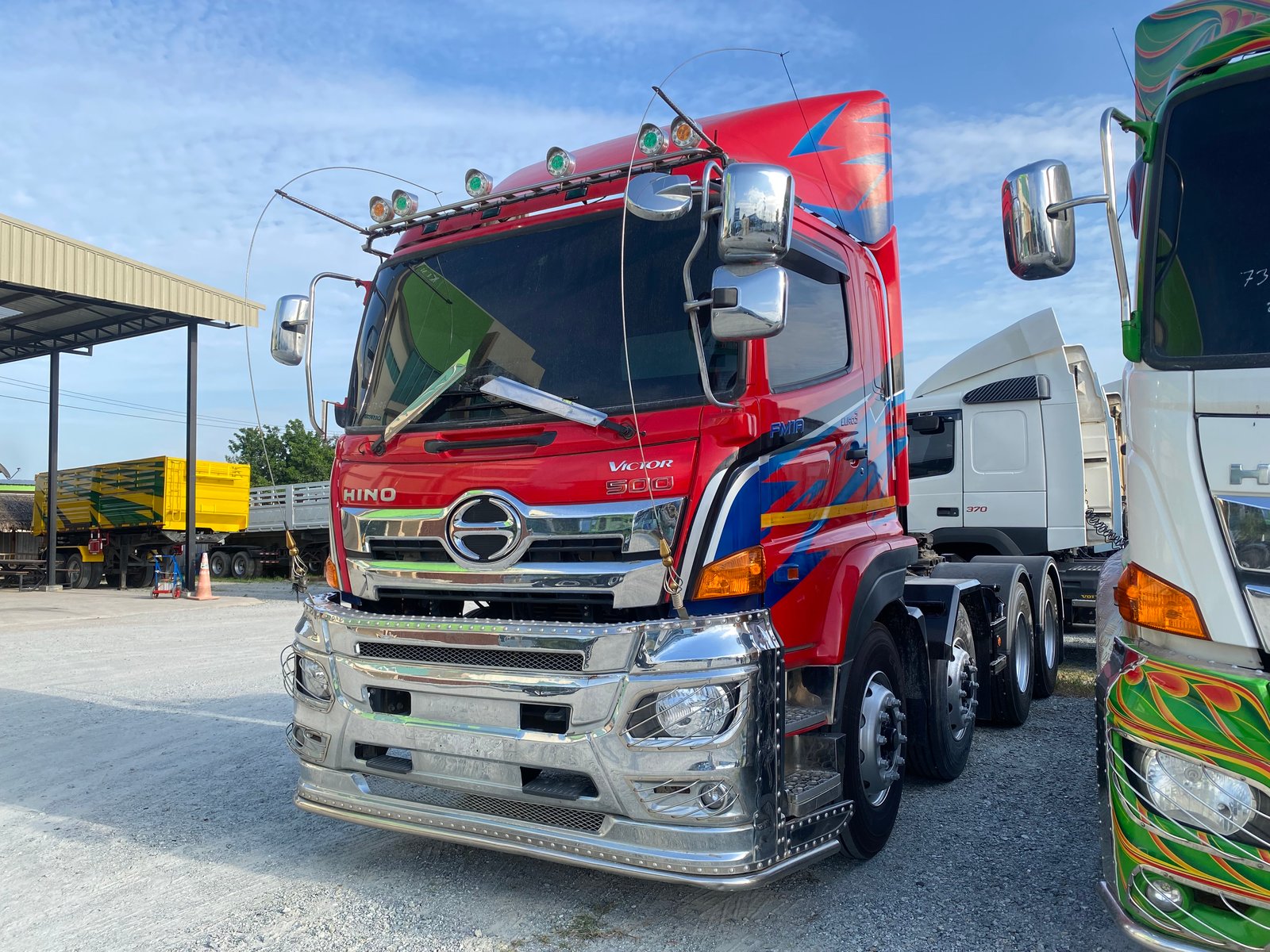 สิบสองล้อหัวลาก HINO FM1A 344 แรง ปี 66(1246) สิบสองล้อหัวลาก HINO FM1A 344 แรง ปี 66(1246)