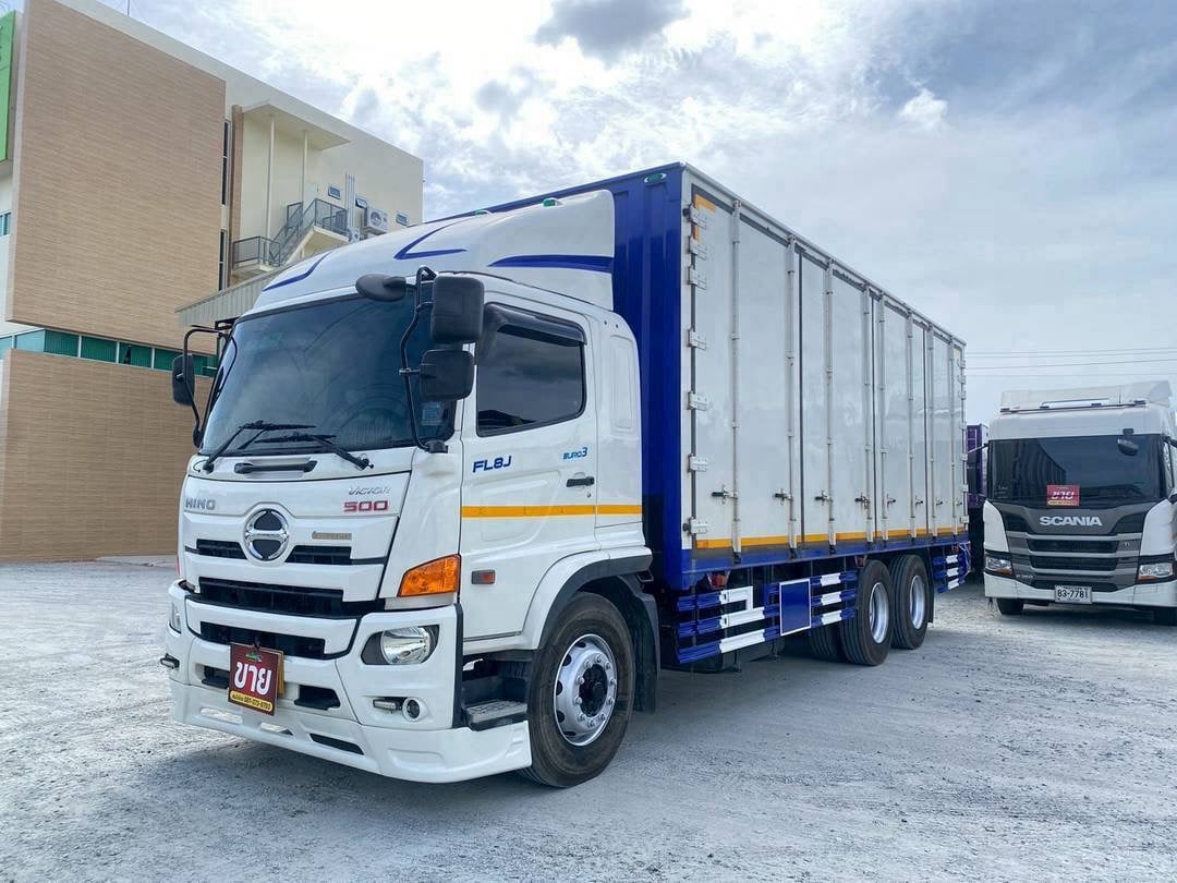สิบล้อตู้สิบบาน HINO FL8J 260 แรง ปี 65(9027)