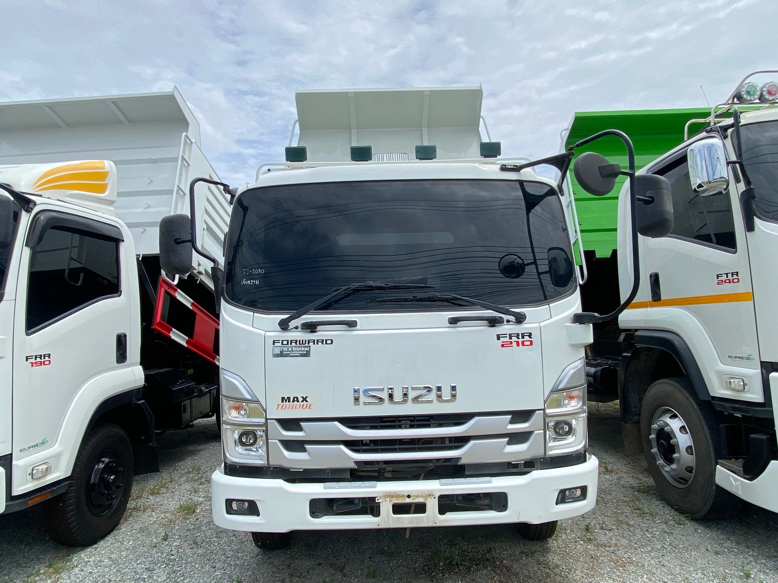 หกล้อดั้มพ์ ISUZU FRR 190 แรง ปี 2565(0522)