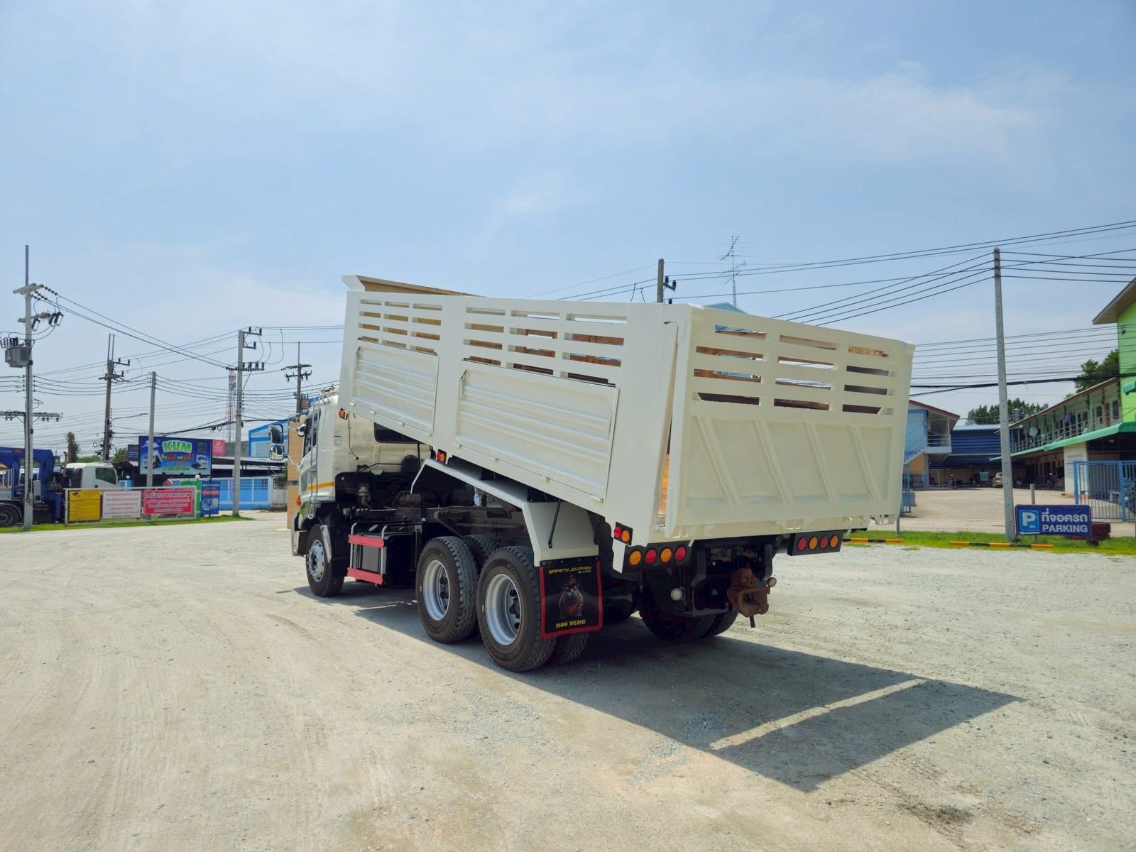 สิบล้อดั้มพ์ HINO FM1A 344 แรง ปี 65(1820)