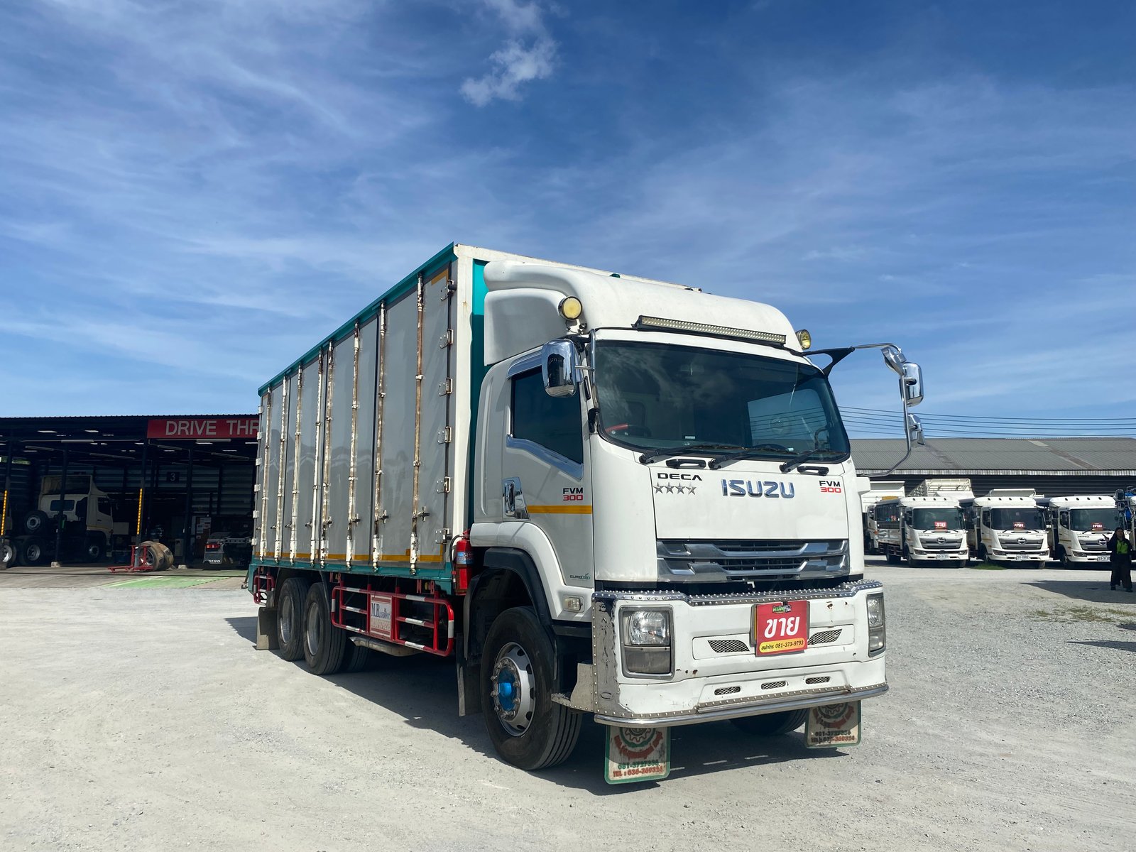สิบล้อตู้สิบบาน ISUZU
FVM 300 แรง ปี 62(0461)