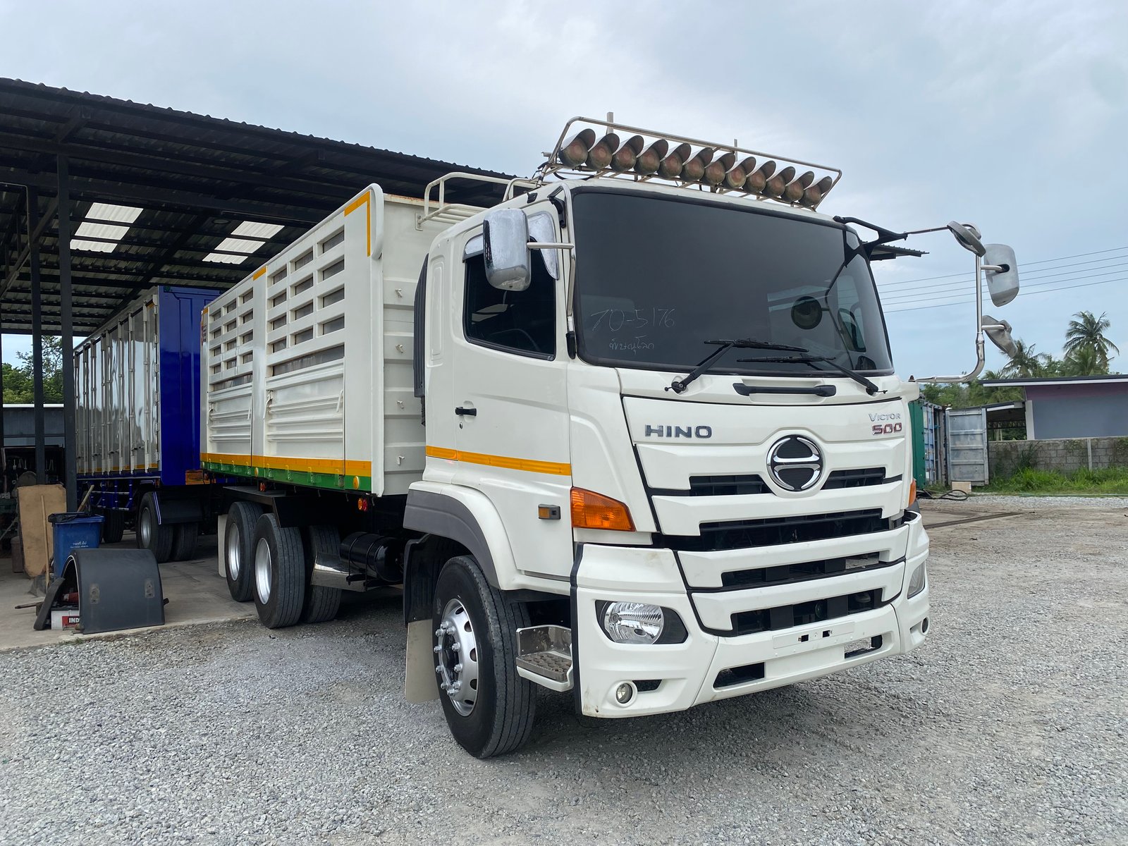 สิบล้อดัมพ์ HINO FM1A 344 แรง ปี 61(5176)