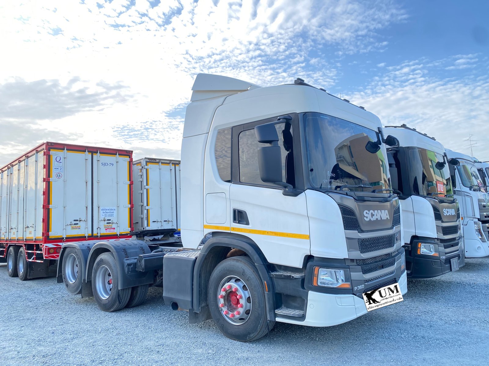 สิบล้อหัวลาก SCANIA 360 แรง ปี 63(7781)