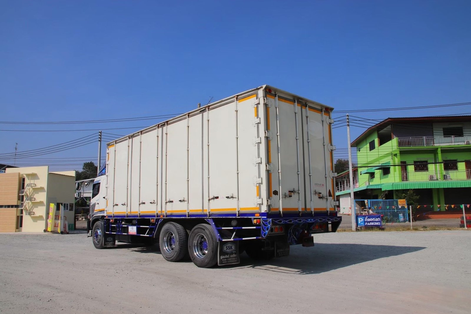 สิบล้อตู้สิบบาน Hino FL8J 260แรงม้า ปี65 (6127)