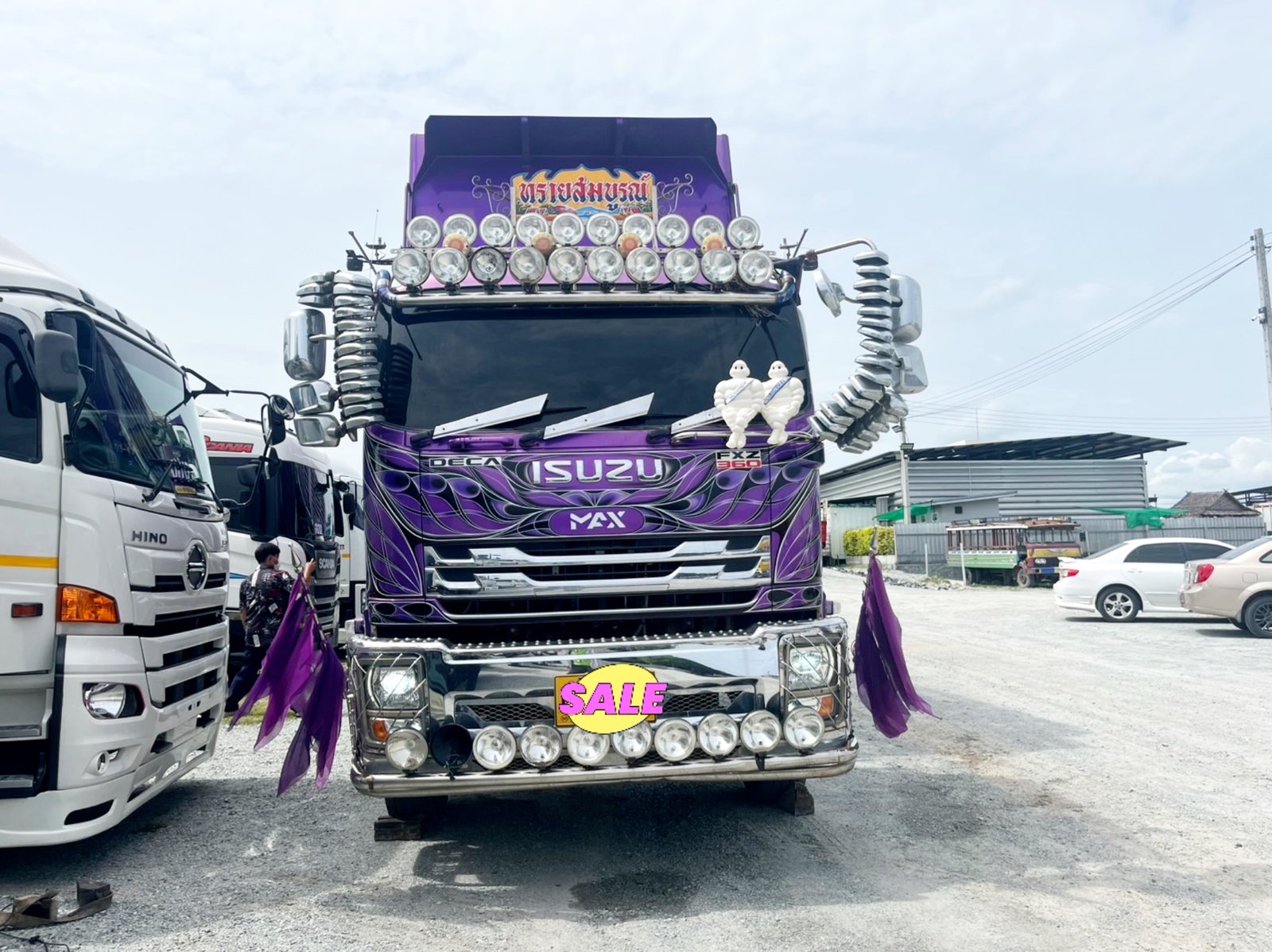สิบล้อดัมพ์พ่วงแม่ลูก ISUZU FXZ 360 แรงม้า ปี 2566(9107) สิบล้อดัมพ์พ่วงแม่ลูก ISUZU FXZ 360 แรงม้า ปี 2566(9107)