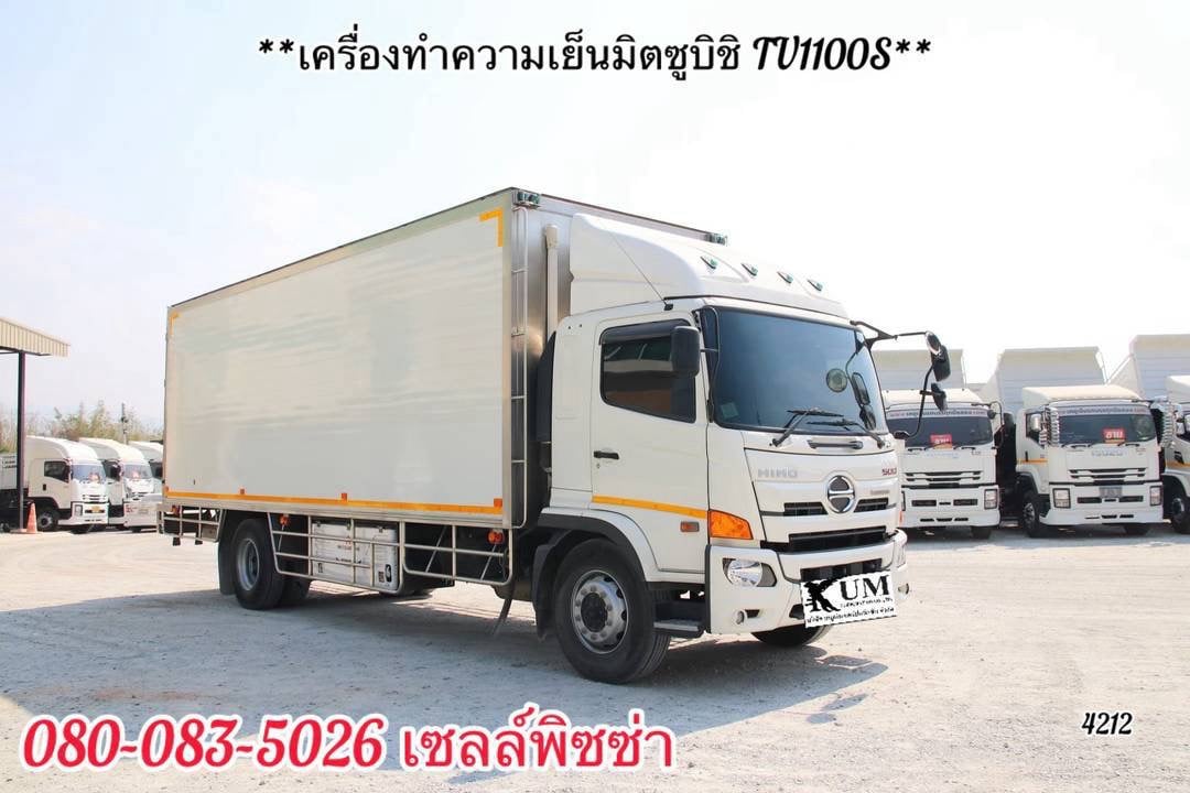 หกล้อตู้เย็น HINO FG8J 240แรง ปี 66 (4212)