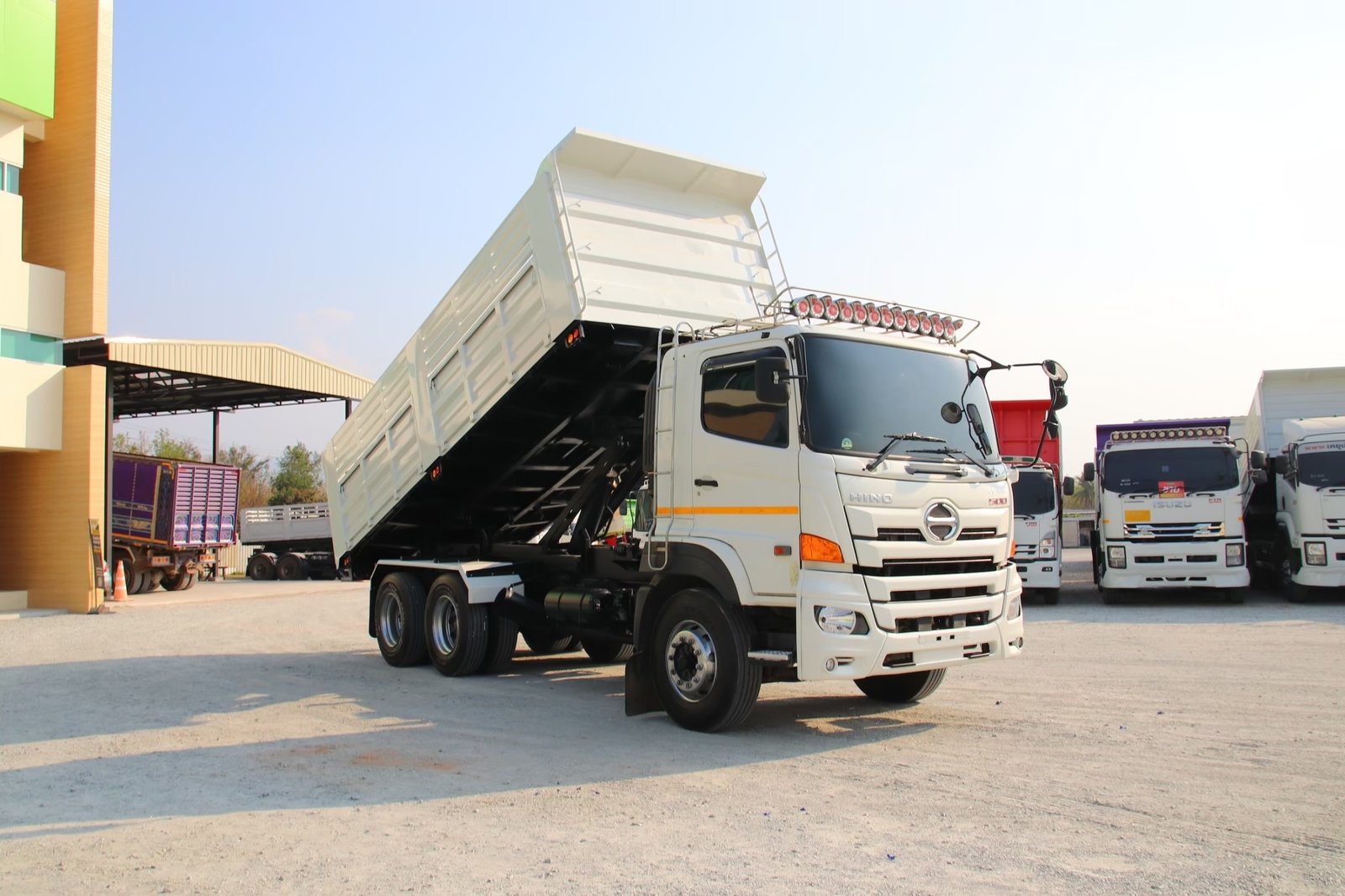 สิบล้อดั้มพ์ HINO FM1A 344 แรง ปี 65 (2753)