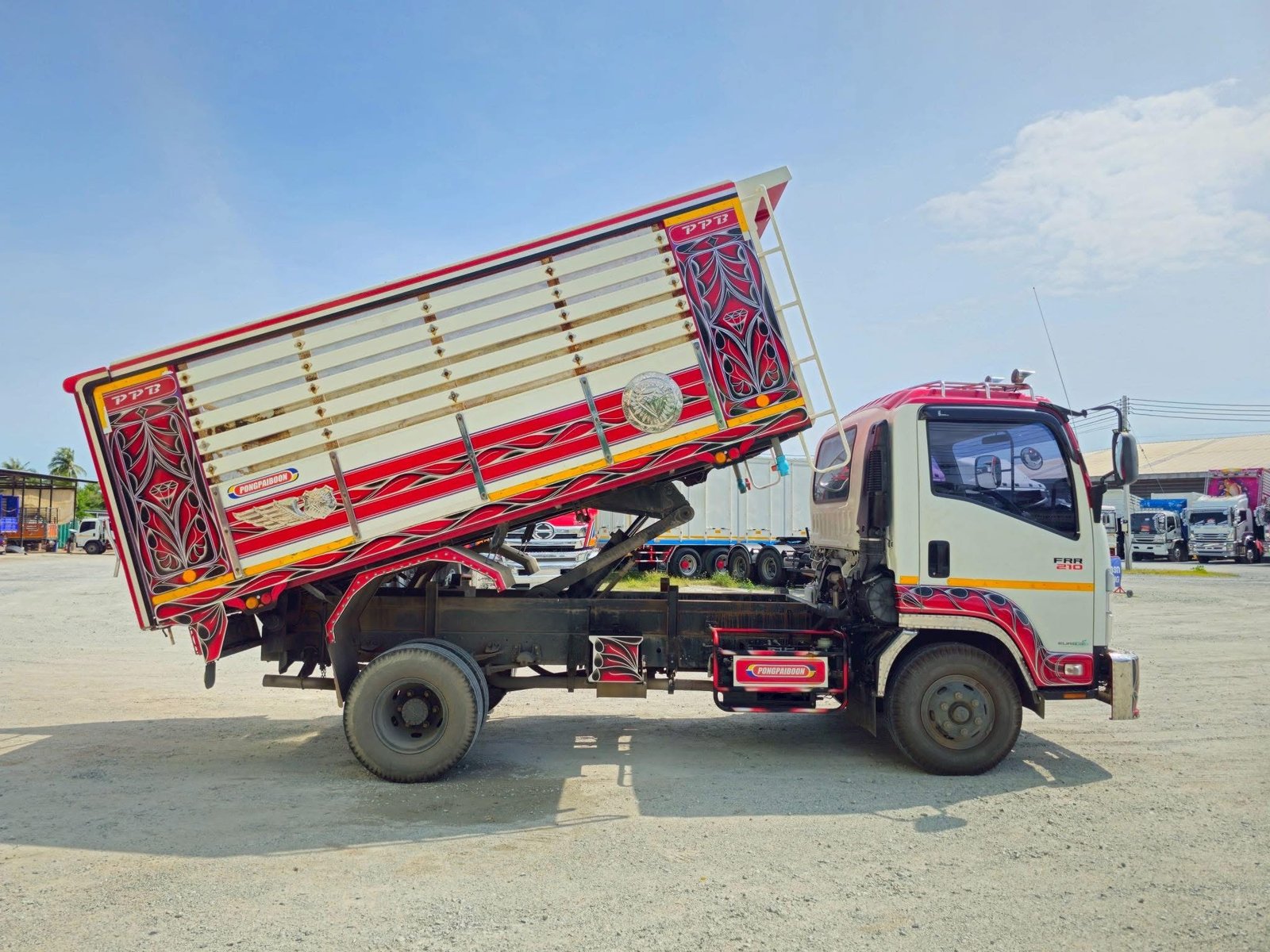 หกล้อดั้มพ์ ISUZU FRR 210 แรง ปี 65(7715) หกล้อดั้มพ์ ISUZU FRR 210 แรง ปี 65(7715)