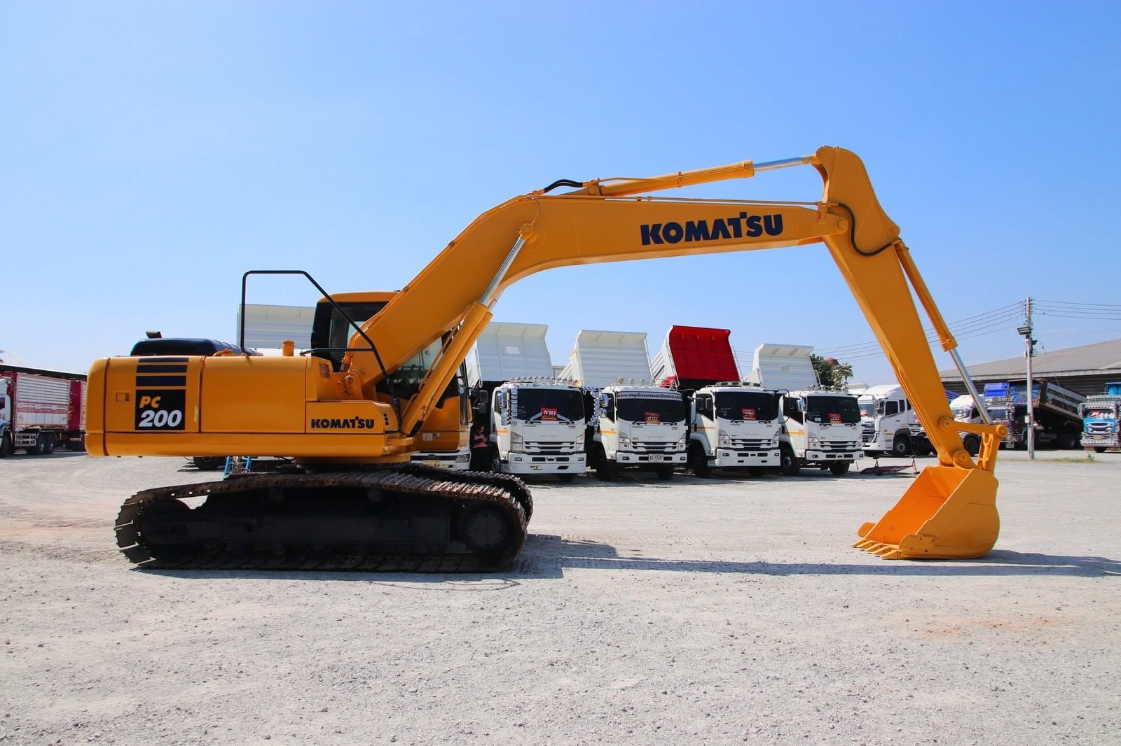 📣รถแบ็คโฮ KOMATSU PC200-7 150แรง ปี 48(4599) 📣รถแบ็คโฮ KOMATSU PC200-7 150แรง ปี 48(4599)