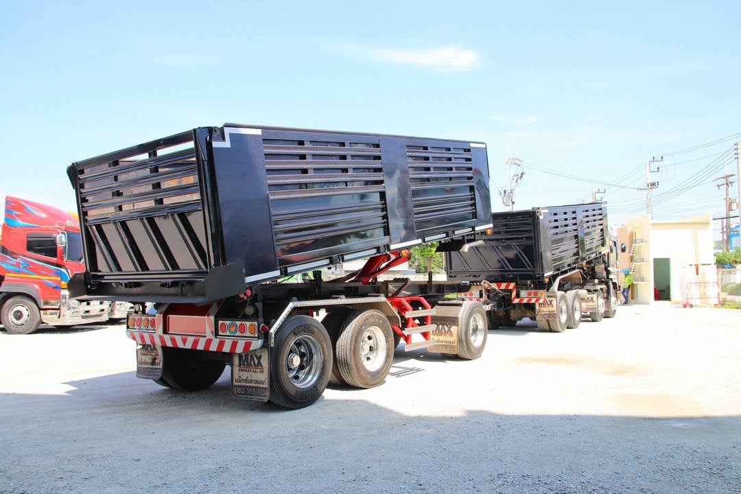 👉 สิบสองล้อดั้มพ์พ่วงแม่ลูก ISUZU
FYH 360 แรง ปี 2565+หางดัมพ์ สามเพลา ปี 65(3777)(3778) 👉 สิบสองล้อดั้มพ์พ่วงแม่ลูก ISUZU
FYH 360 แรง ปี 2565+หางดัมพ์ สามเพลา ปี 65(3777)(3778)