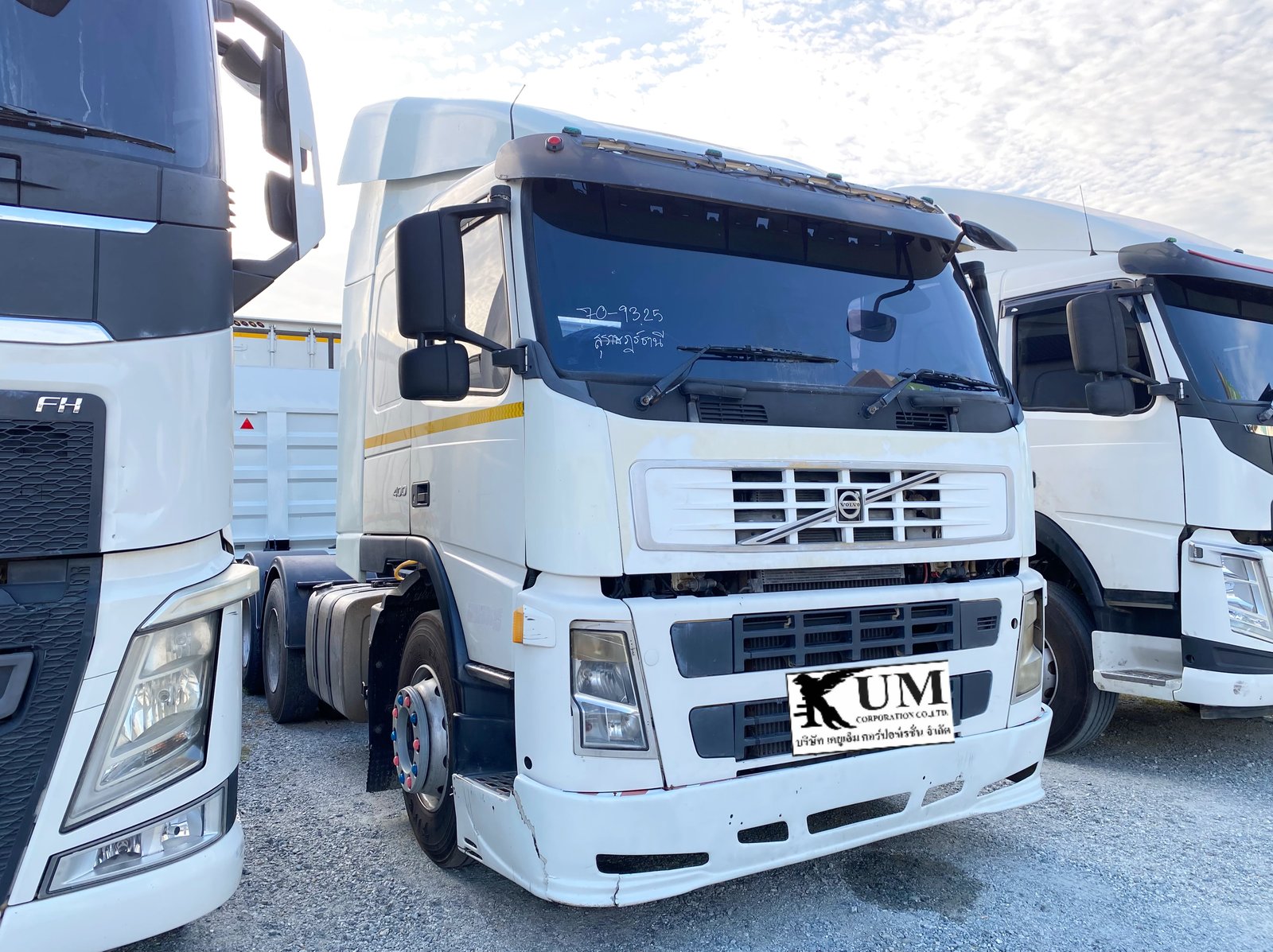 สิบล้อหัวลาก volvo FM136 400 แรง ปี 53(9325)