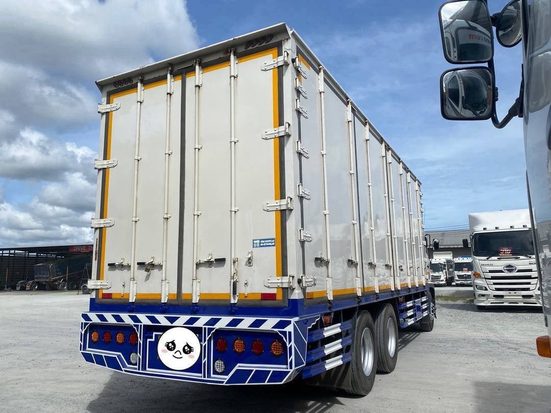 สิบล้อตู้สิบบาน HINO FL8J 260 แรง ปี 65(9027)