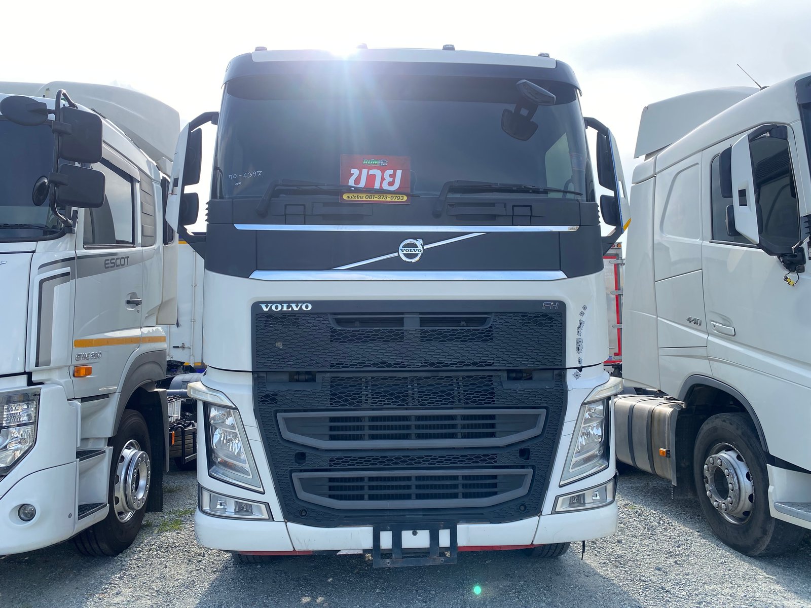 สิบล้อหัวลาก VOLVO FH 440 แรง ปี 61(4397) สิบล้อหัวลาก VOLVO FH 440 แรง ปี 61(4397)