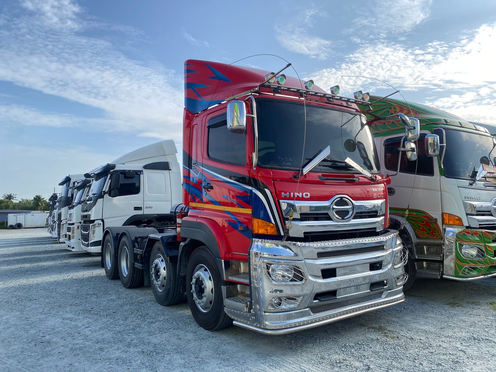 สิบสองล้อหัวลาก HINO FM1A 344 แรง ปี 66(1246) สิบสองล้อหัวลาก HINO FM1A 344 แรง ปี 66(1246)
