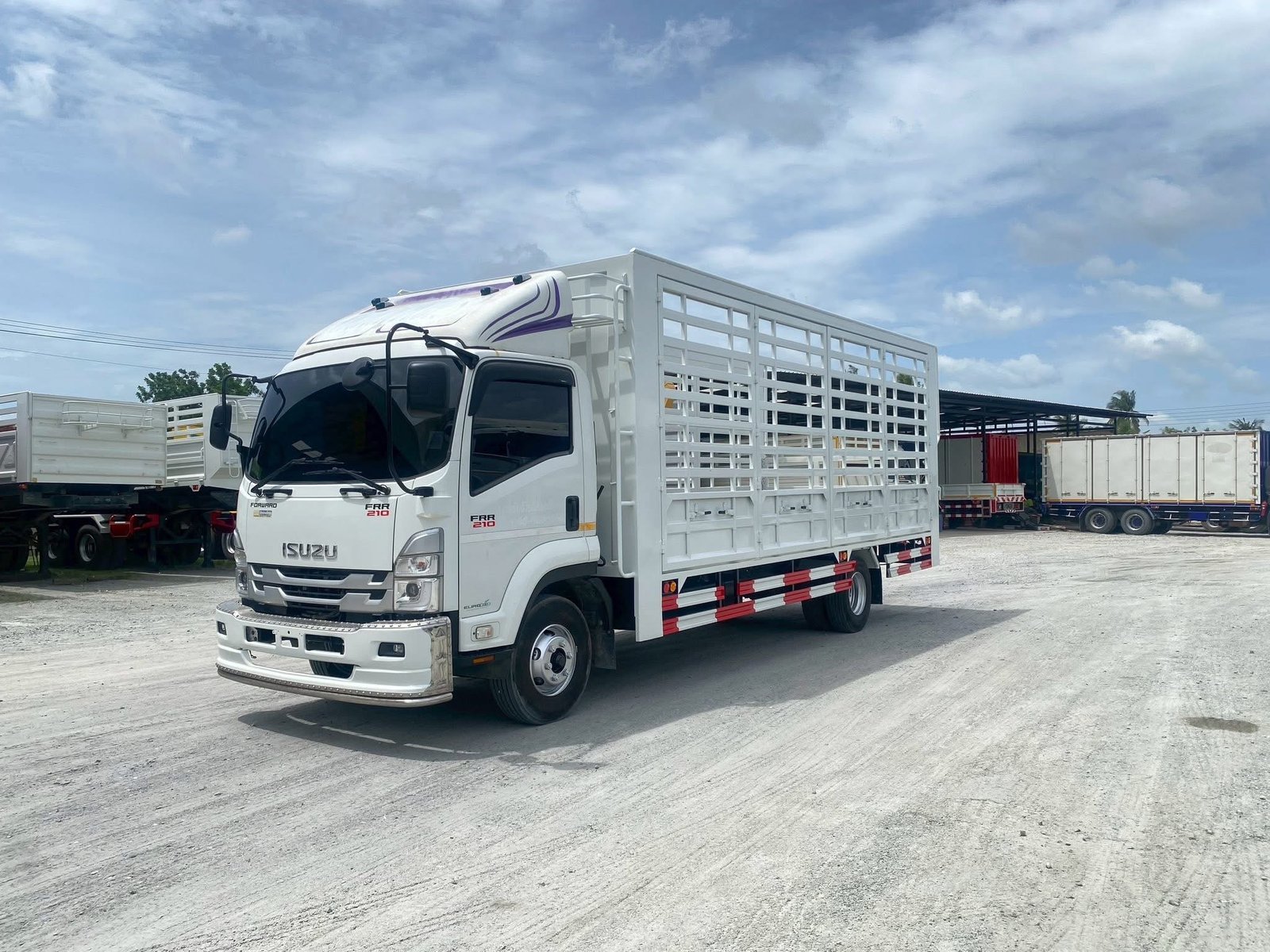 หกล้อคอก ISUZU FRR 210 แรง ปี 65(1694)