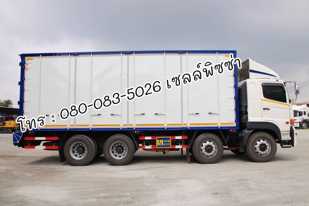 สิบสองล้อตู้หกบาน HINO GY2P 380 แรง ปี 65(2556) สิบสองล้อตู้หกบาน HINO GY2P 380 แรง ปี 65(2556)