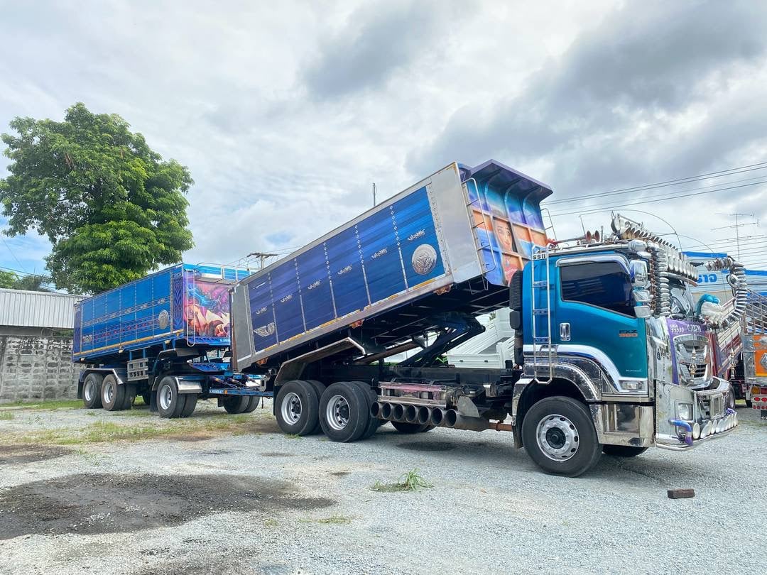 สิบล้อดั้มพ์ ISUZU FXZ 360 แรง ปี 66 หางดั้มพ์ สามเพลา อู่ ส.สมบัติ ปี 65(5236)(2075) สิบล้อดั้มพ์ ISUZU FXZ 360 แรง ปี 66 หางดั้มพ์ สามเพลา อู่ ส.สมบัติ ปี 65(5236)(2075)