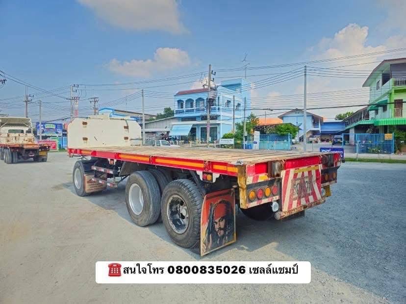 📣หางพ่วงพื้นเรียบ สามเพลา อู่ SSK ปี 60 (3648) 👉🏻หางสวย พร้อมใช้งาน 👉🏻ราคาถูกมาก สนใจติดต่อ เซล 📣หางพ่วงพื้นเรียบ สามเพลา อู่ SSK ปี 60 (3648) 👉🏻หางสวย พร้อมใช้งาน 👉🏻ราคาถูกมาก สนใจติดต่อ เซล