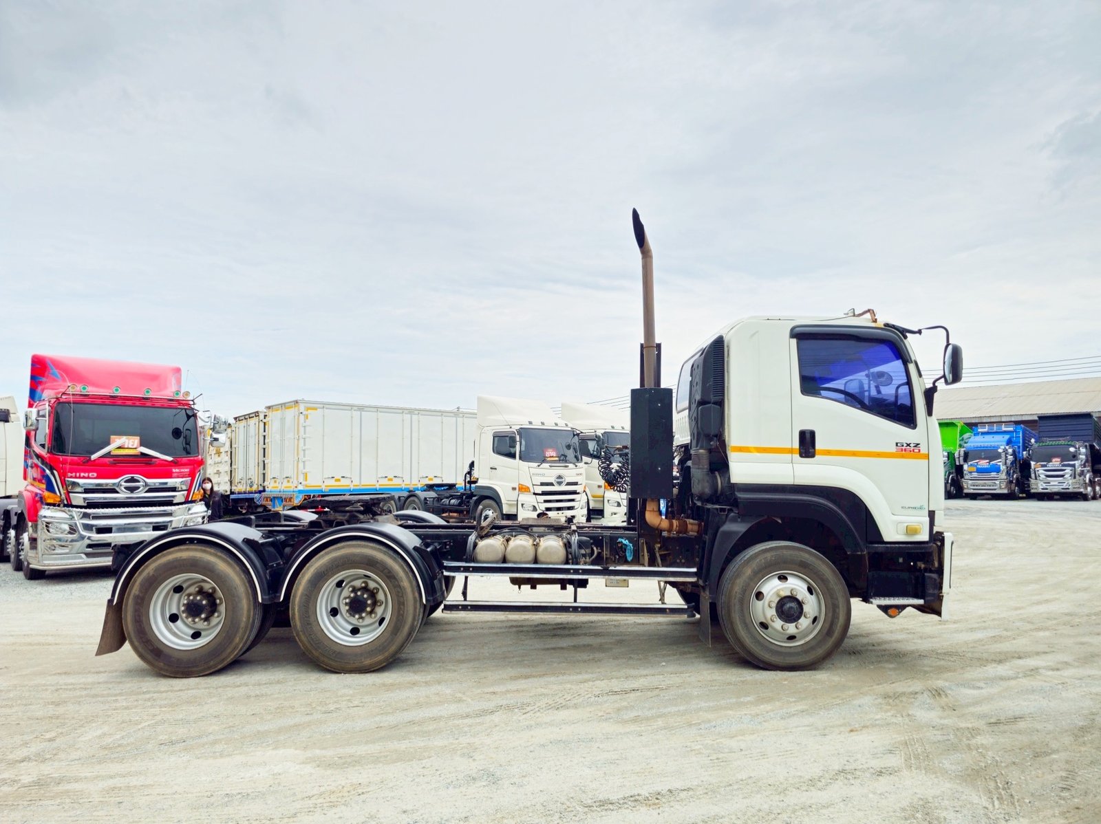 สิบล้อหัวลาก ISUZU GXZ 360 แรง ปี 55(6863)ถ้า สิบล้อหัวลาก ISUZU GXZ 360 แรง ปี 55(6863)ถ้า
