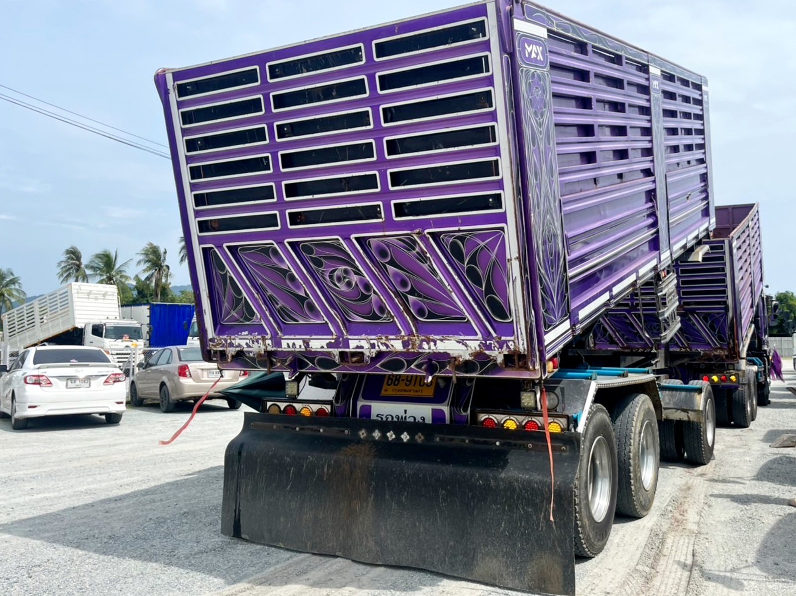 สิบล้อดัมพ์พ่วงแม่ลูก ISUZU FXZ 360 แรงม้า ปี 2566(9107) สิบล้อดัมพ์พ่วงแม่ลูก ISUZU FXZ 360 แรงม้า ปี 2566(9107)