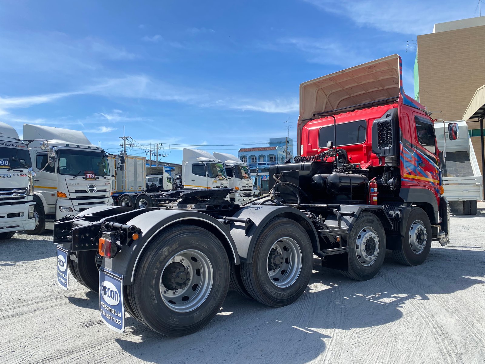 📣 สิบล้อหัวลาก HINO FM1A 344 แรง ปี 66(1246)
