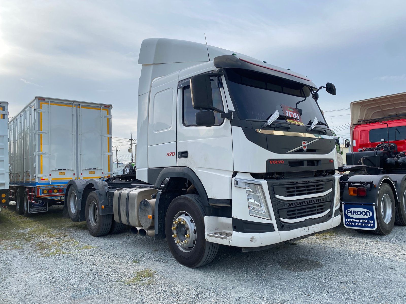 สิบล้อหัวลาก VOLVO FM 370 แรง ปี 61(5130) สิบล้อหัวลาก VOLVO FM 370 แรง ปี 61(5130)