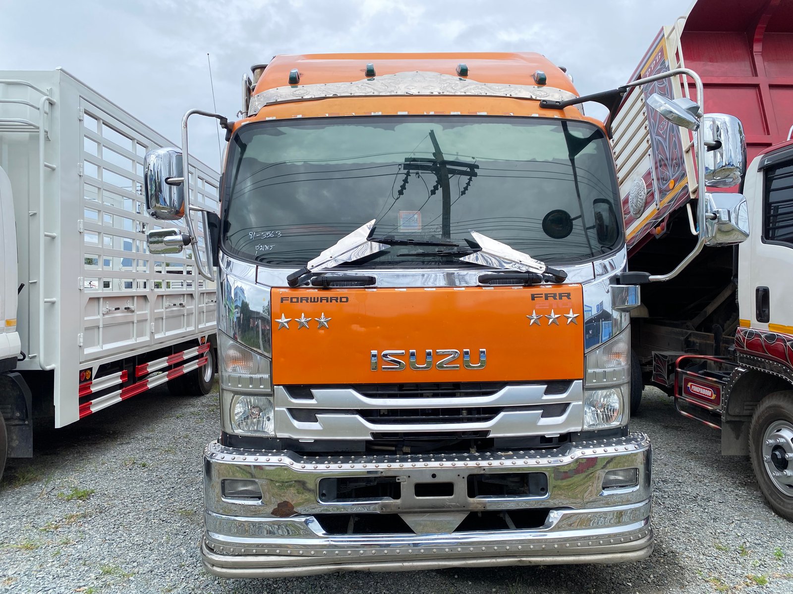 หกล้อคอก พื้นสแตนเลสไม่เป็นสนิม ISUZU FRR 210 แรง ปี 63(3563)