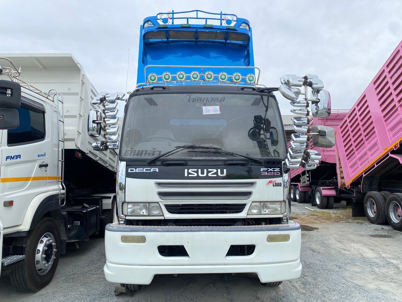สิบล้อดั้มพ์ ISUZU FXZ 320 แรง ปี 51(7387)