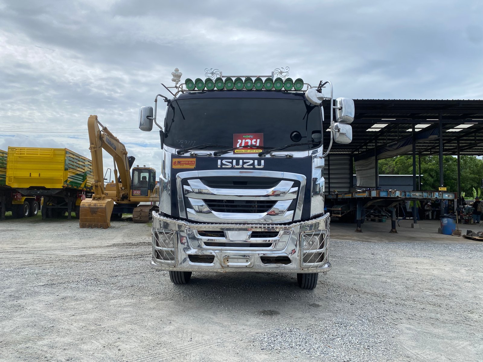 สิบสองล้อดั้มพ์ ISUZU FYH 360 แรง ปี 65หางดั้มพ์ สองเพลา อู่แม็กเทรลเลอร์ ปี 65 (3777)(3778)