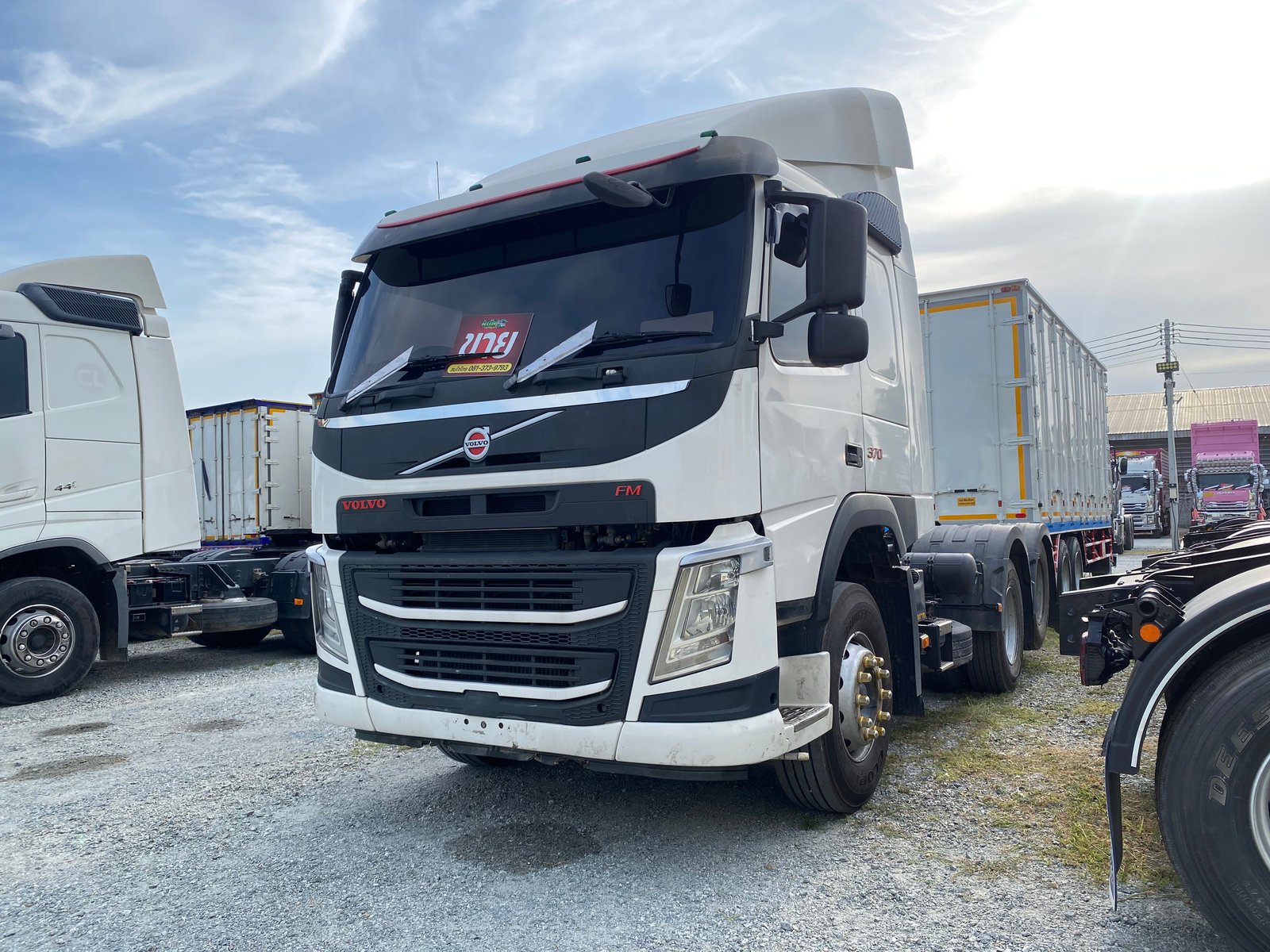 สิบล้อหัวลาก VOLVO FM 370 แรง ปี 61(5130) สิบล้อหัวลาก VOLVO FM 370 แรง ปี 61(5130)