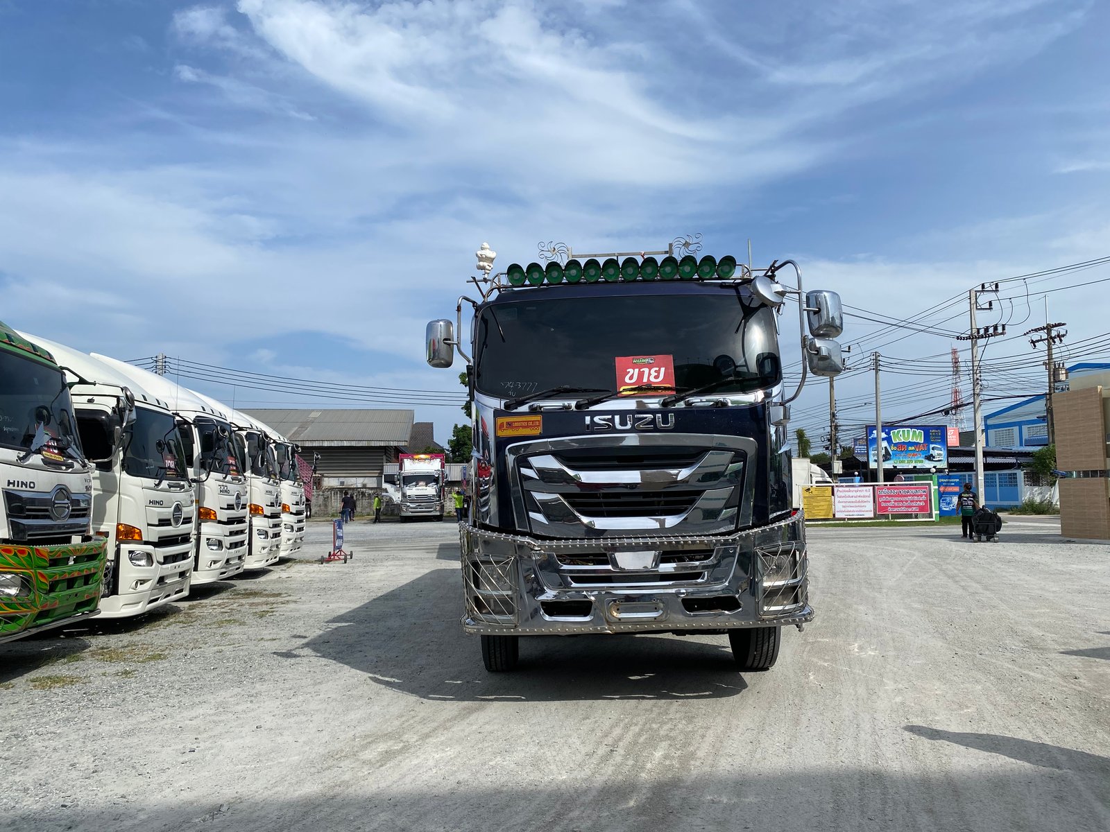 สิบสองล้อดั้มพ์ ISUZU FYH 360 แรง ปี 65 หางดั้มพ์ สองเพลา อู่แม็กเทรลเลอร์ ปี 65 (3777)(3778)