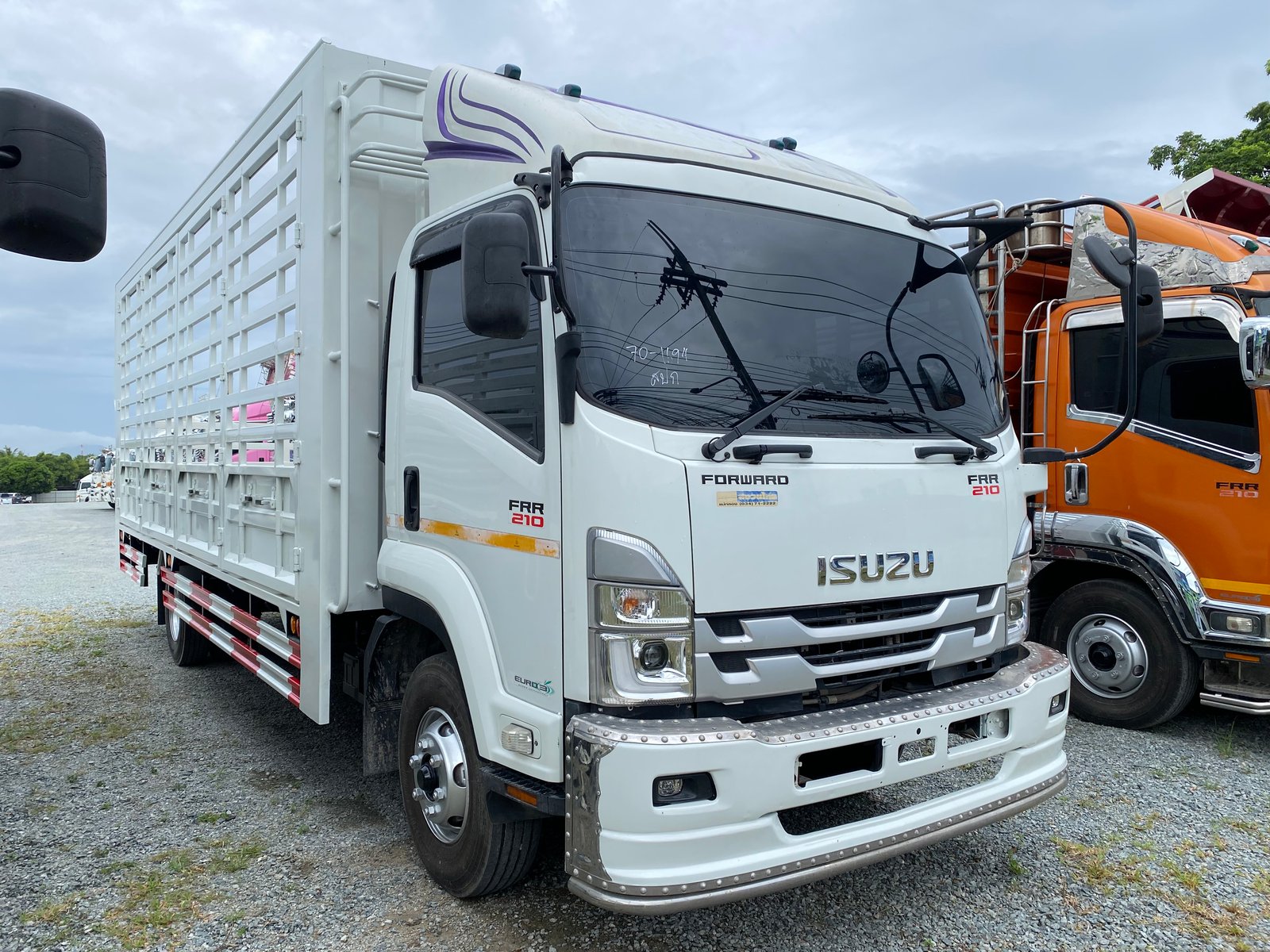 หกล้อคอก ISUZU FRR 210 แรง ปี 65(1694)