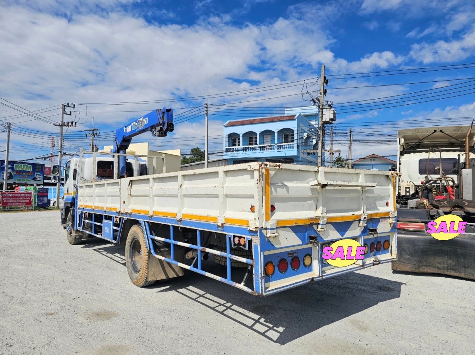 หกล้อเครน ISUZU FTR 240 แรง ปี 57(6774)