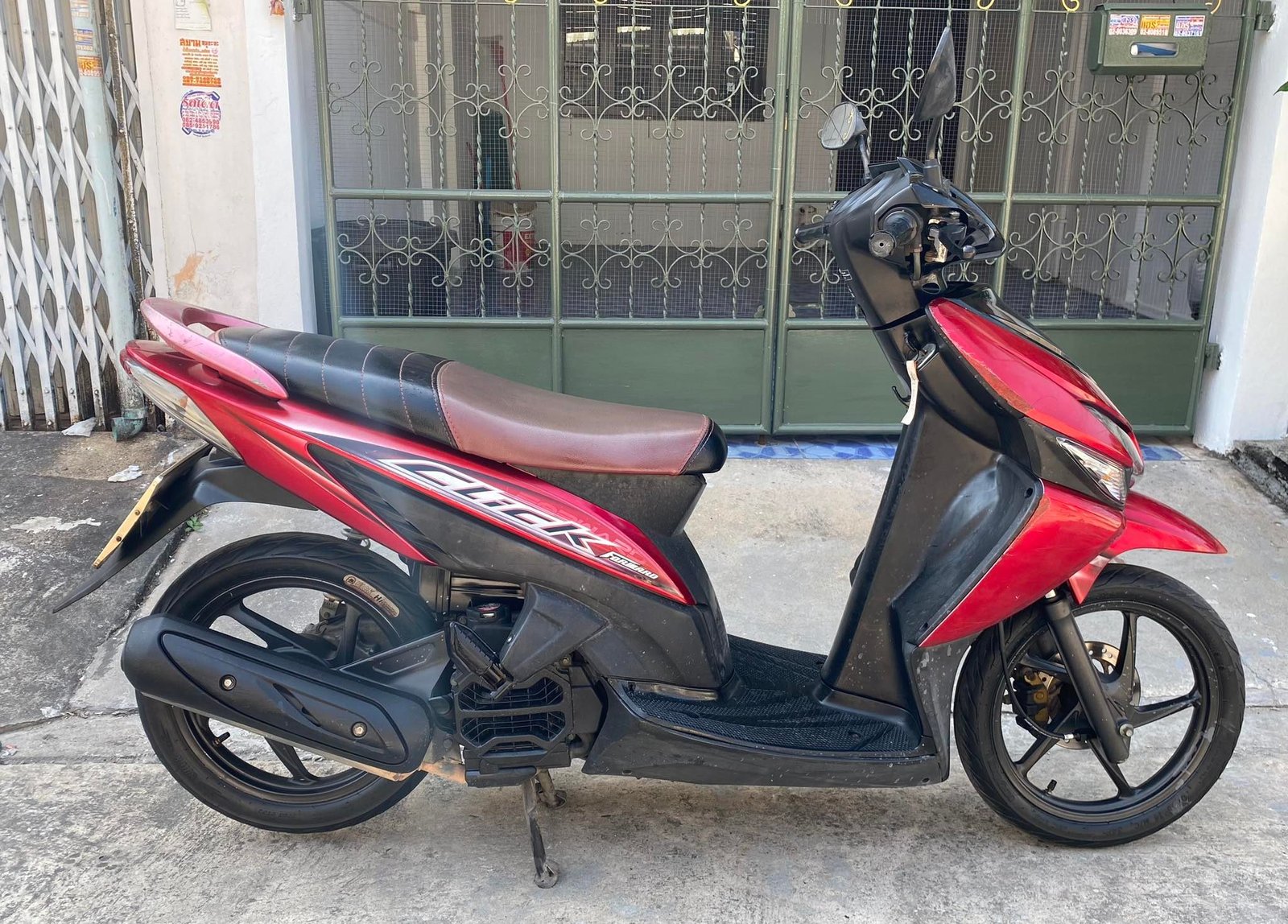 Click ล้อแม็คแท้ ปี50 รถเดิม สภาพดี เครื่องเงียบเดิม ขี่กลับได้เลย เอกสารครบ 9,900