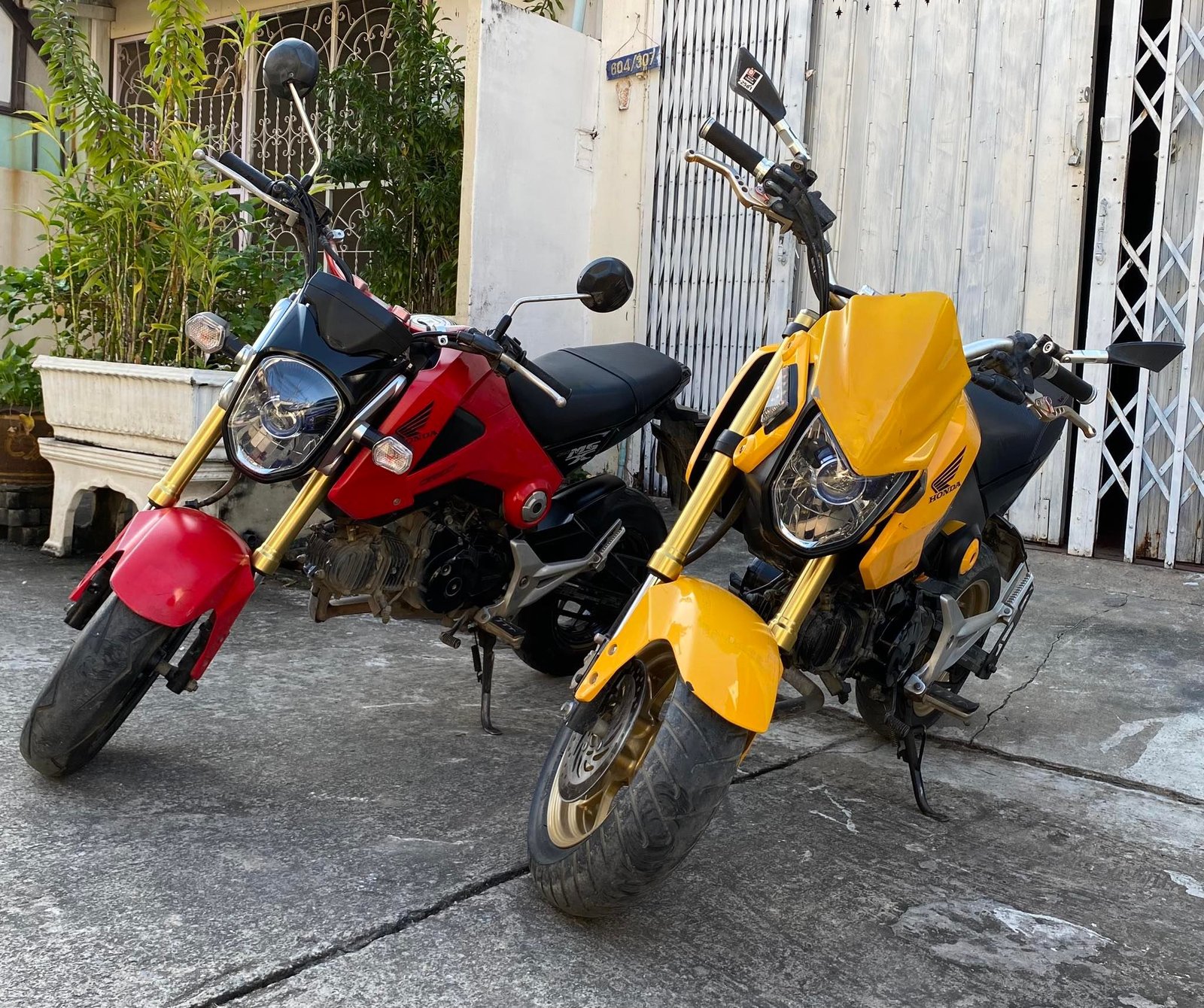 ขาย 2คัน MSX ปี58 เครื่องเงียบเดิม รถสภาพดี ขี่กลับได้เลย เล่มทะเบียนครบ คันละ 18,900