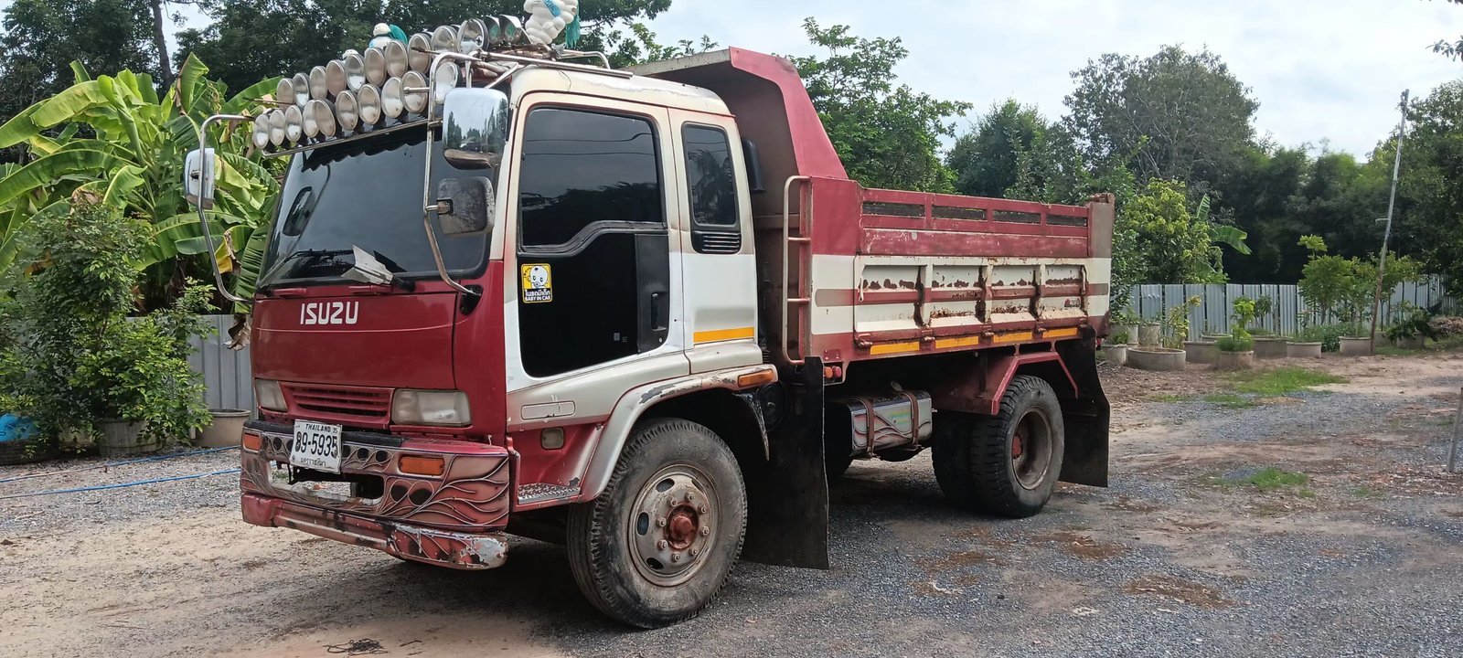 ขายรถ 6 ล้อดั้ม isuzu 195